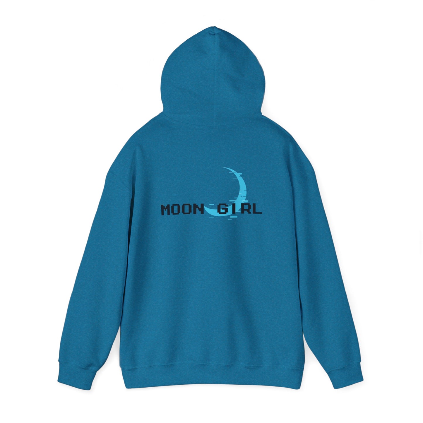 Fantasy Moon Girl Torchbearer Unisex Heavy Blend™ Hooded Sweatshirt