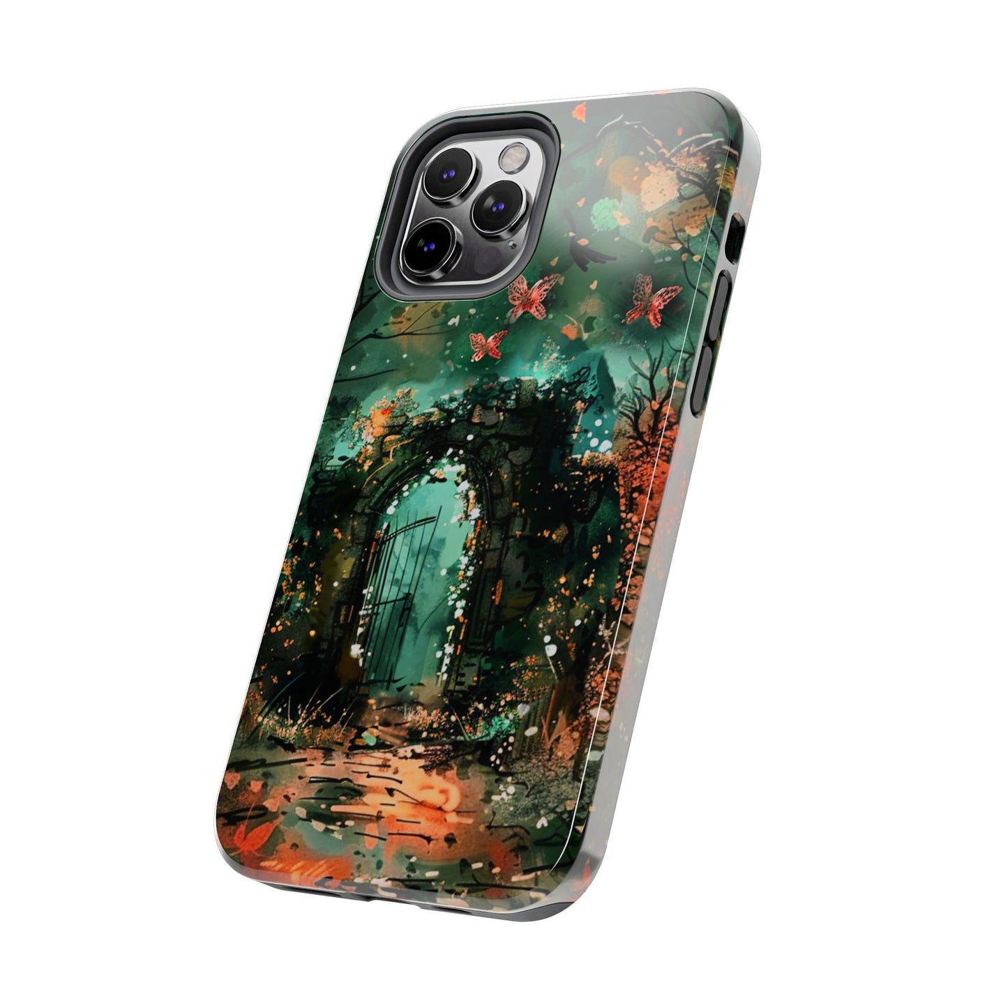 iPhone Android Lonely Ancient Fantasy Gate Phone Case