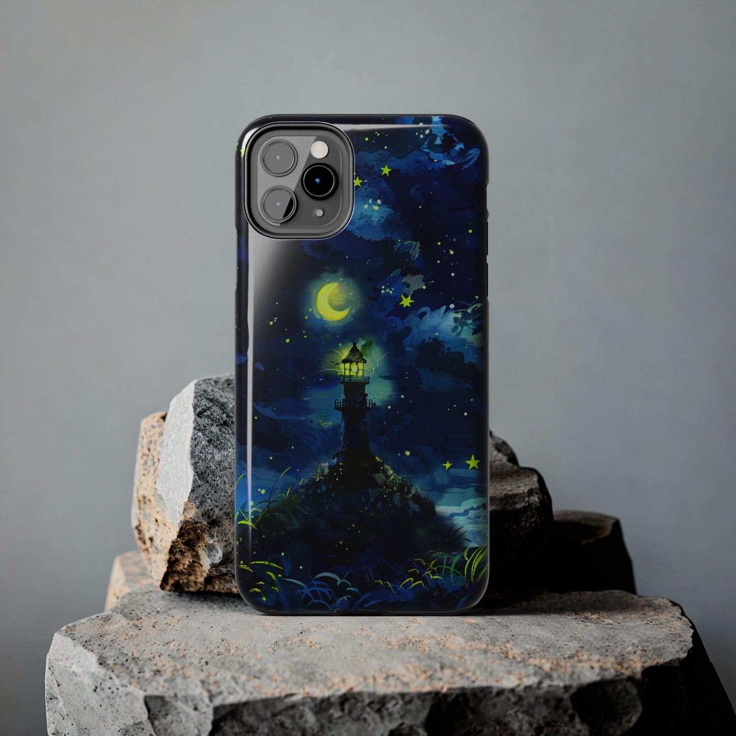 iPhone Android Moonlight Lighthouse Phone Case