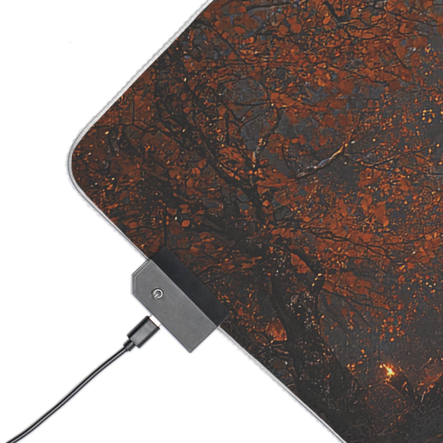 Mountain Winter Palace Hideaway LED Gaming Mouse Pad
