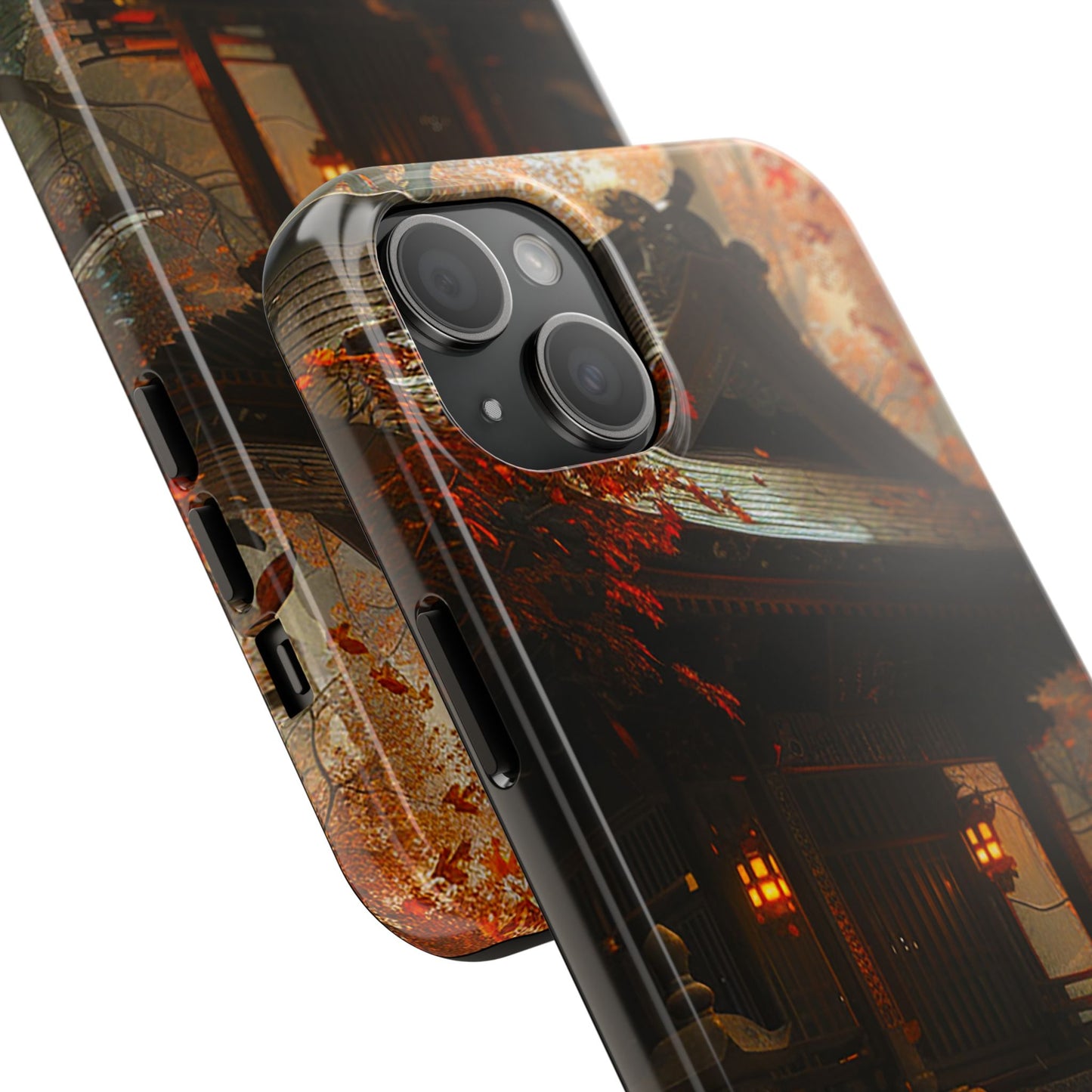 Japanese Autumn Shinto Shrine Tough Phone Case