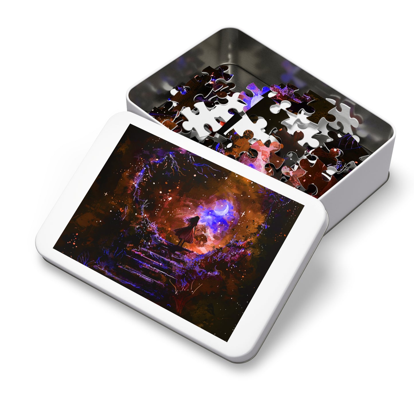 Fantasy Girl Portal Jigsaw Puzzle (30, 110, 252, 500,1000-Piece)