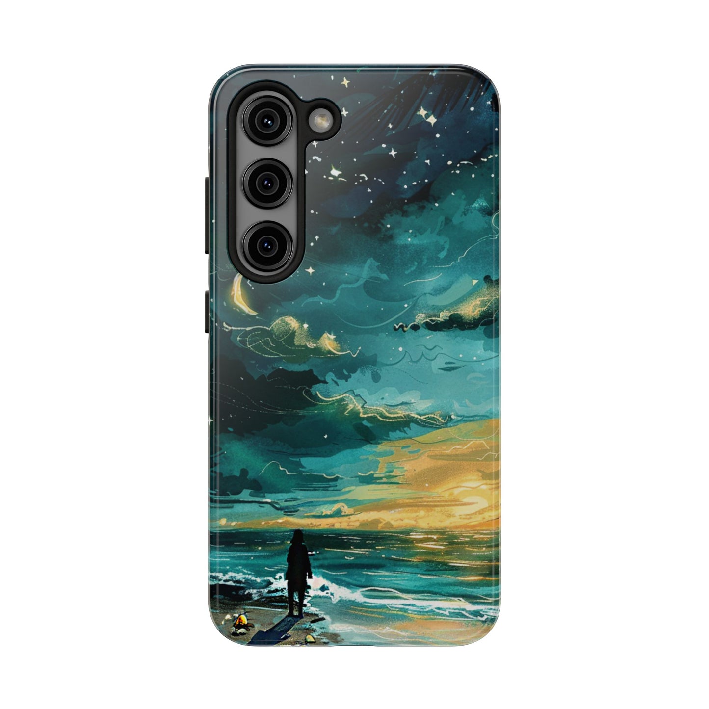 iPhone Android Faraway Warm Tropical Beach Phone Case
