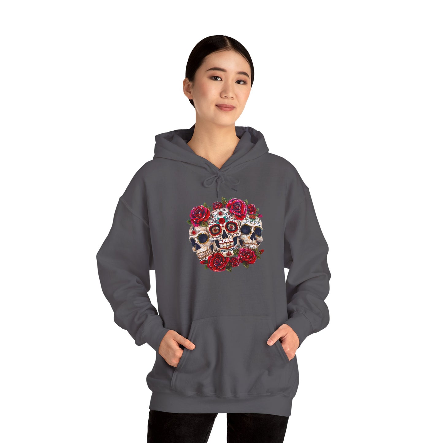 Sugar Skulls Unisex Heavy Blend™ Hooded Sweatshirt