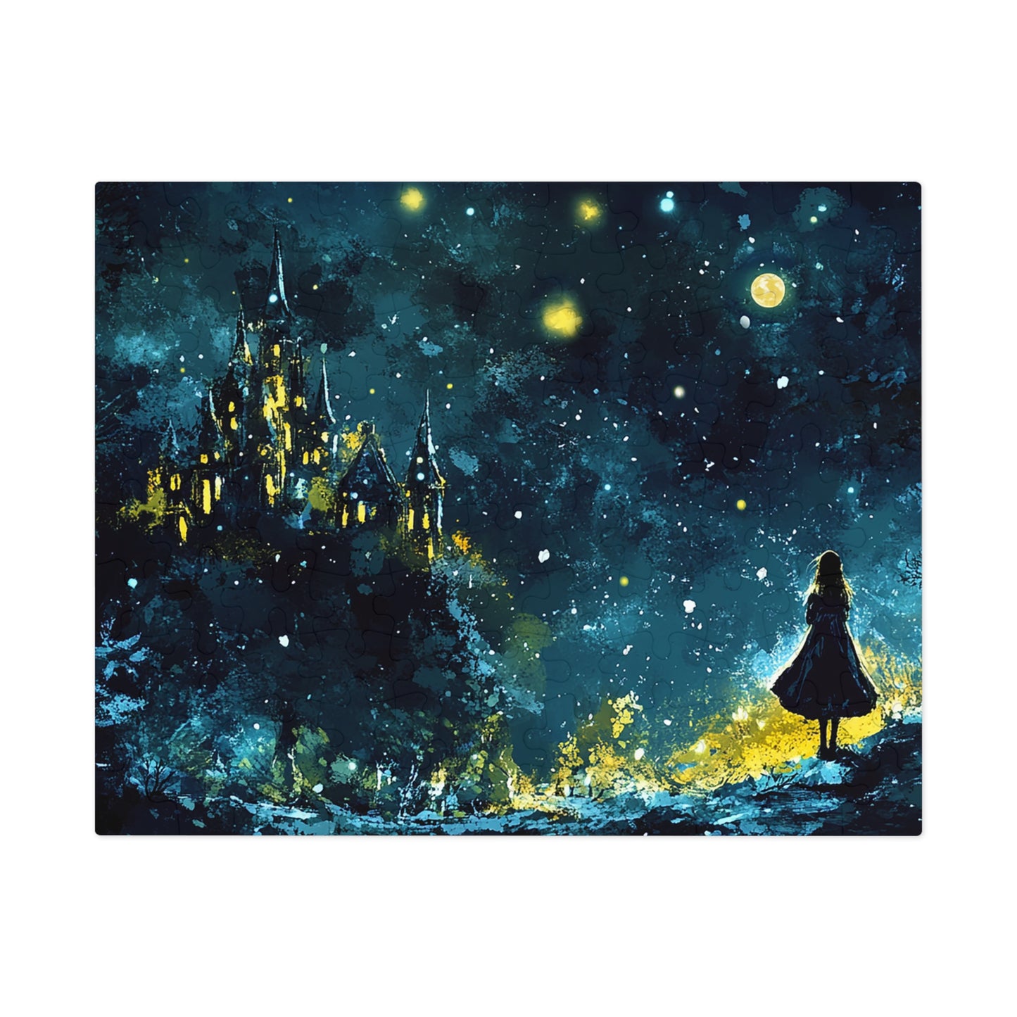 Snow Palace Princess Jigsaw Puzzle (30, 110, 252, 500,1000-Piece)