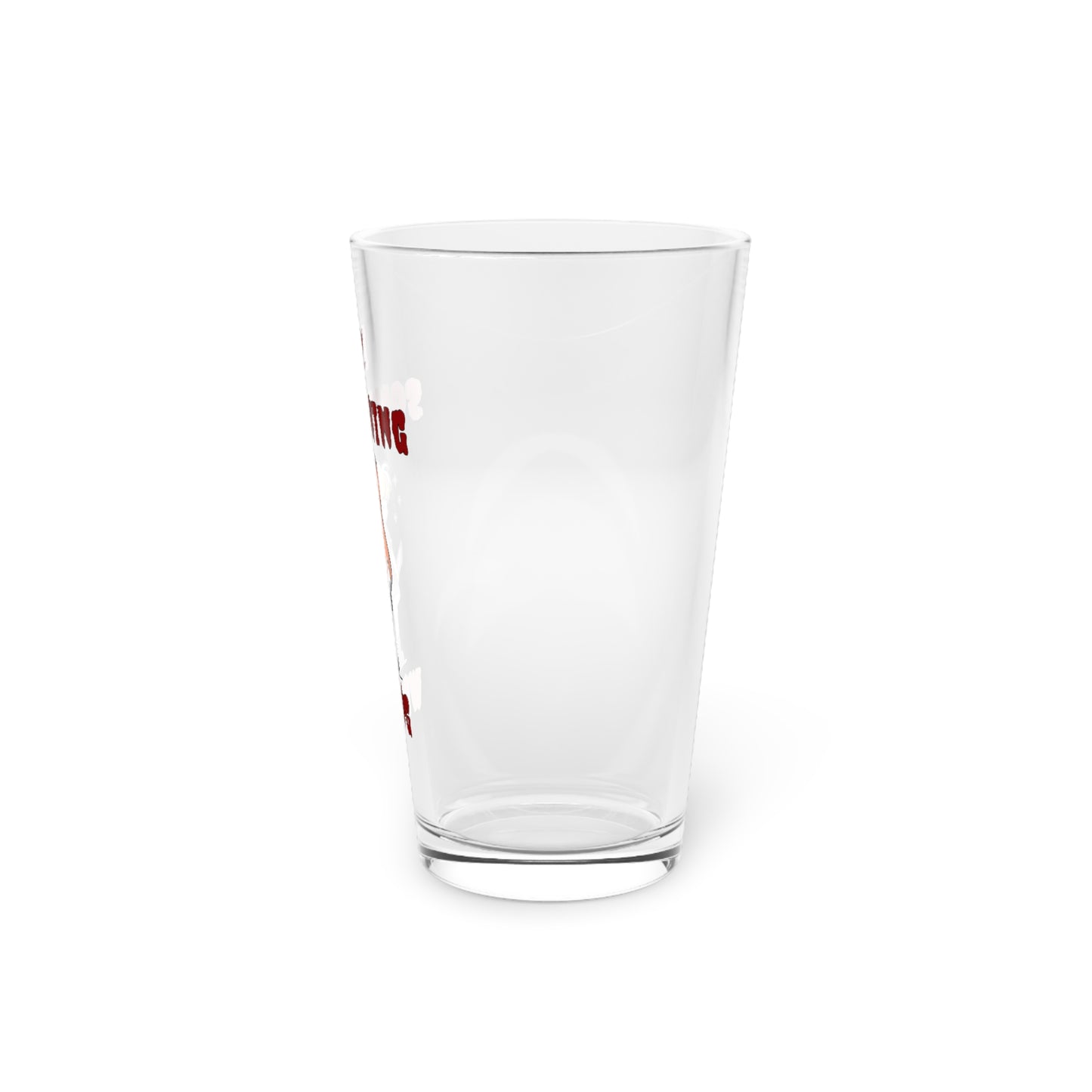 Dark Fantasy Girl - "Is Something Wrong" - Pint Glass, 16oz