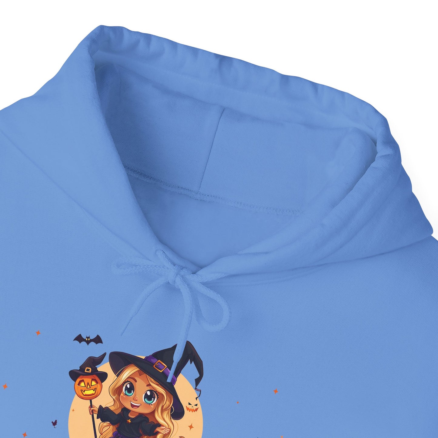 Cute Halloween Magician Girl Unisex Heavy Blend™ Hooded Sweatshirt