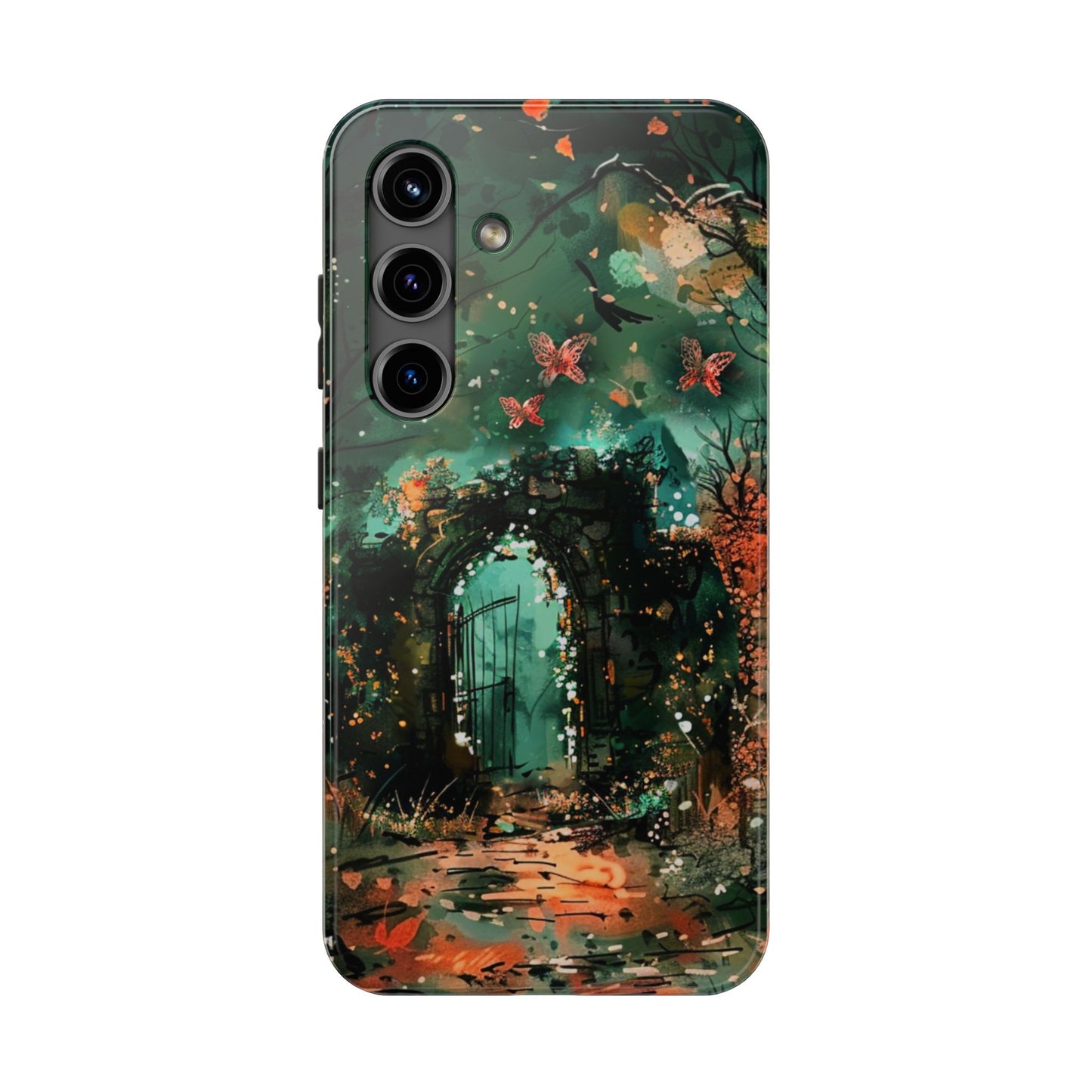 iPhone Android Lonely Ancient Fantasy Gate Phone Case