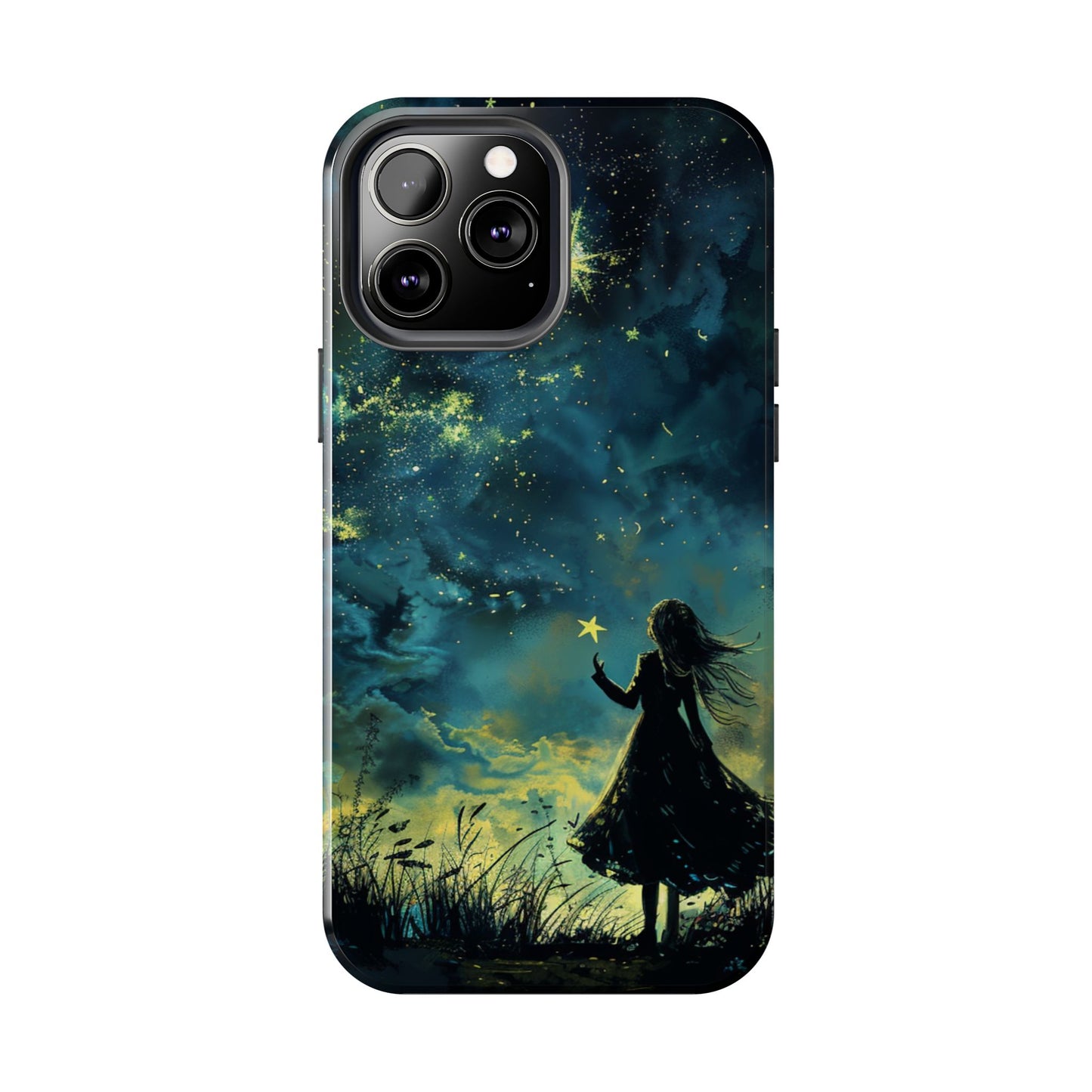 iPhone Android Wishing Star Girl Phone Case