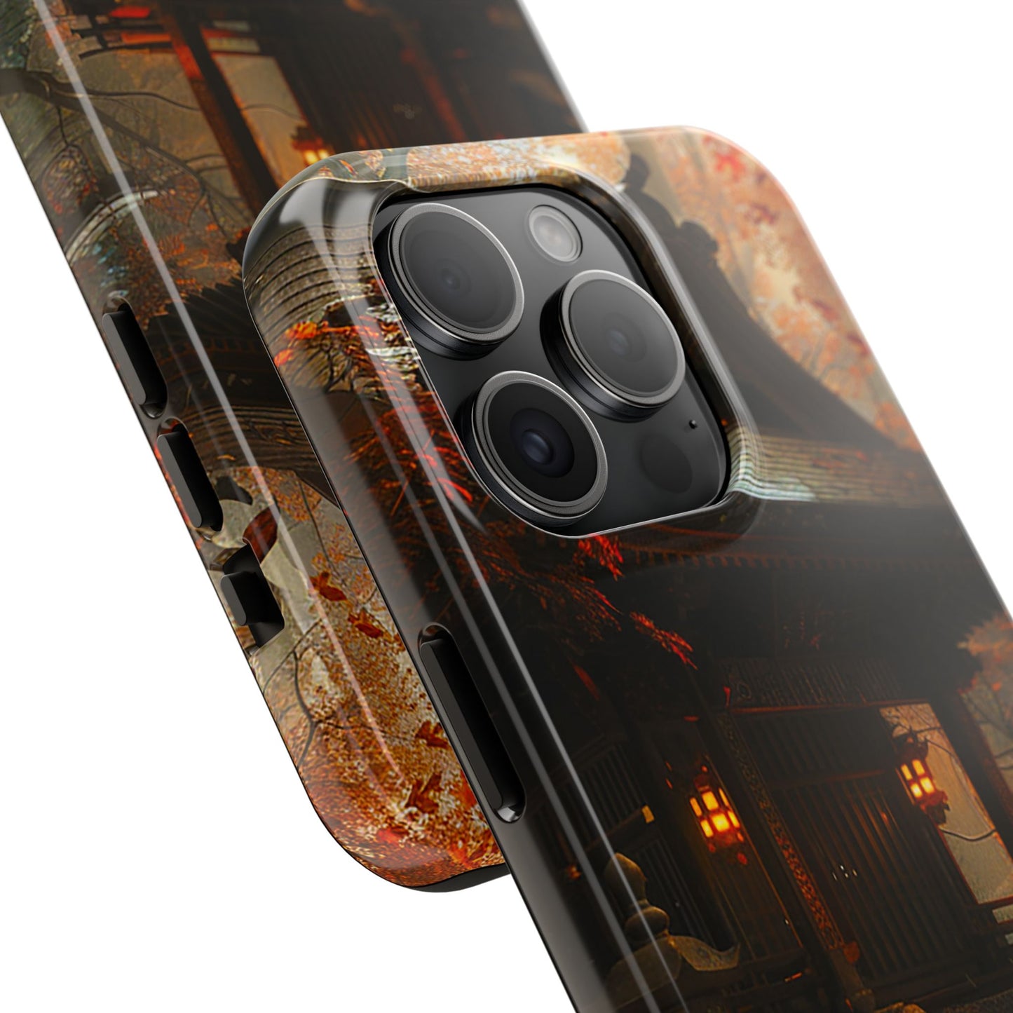 Japanese Autumn Shinto Shrine Tough Phone Case