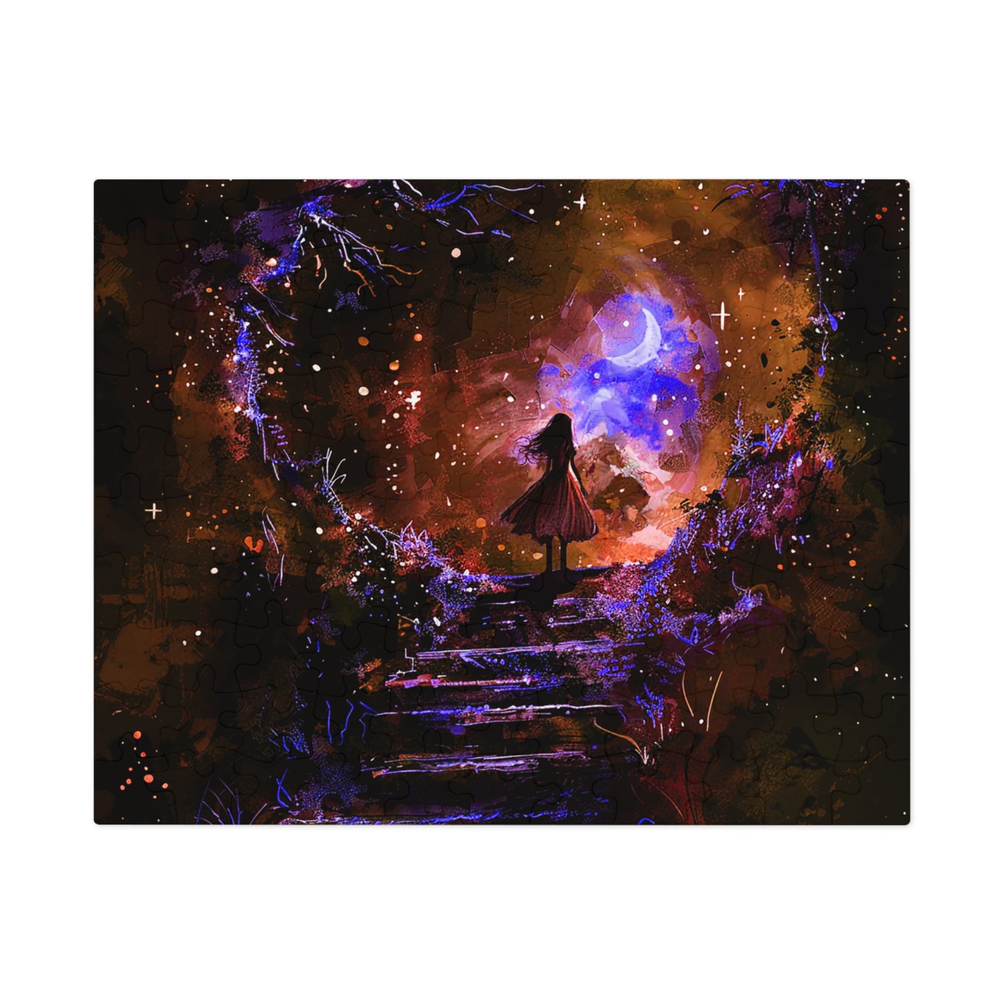Fantasy Girl Portal Jigsaw Puzzle (30, 110, 252, 500,1000-Piece)
