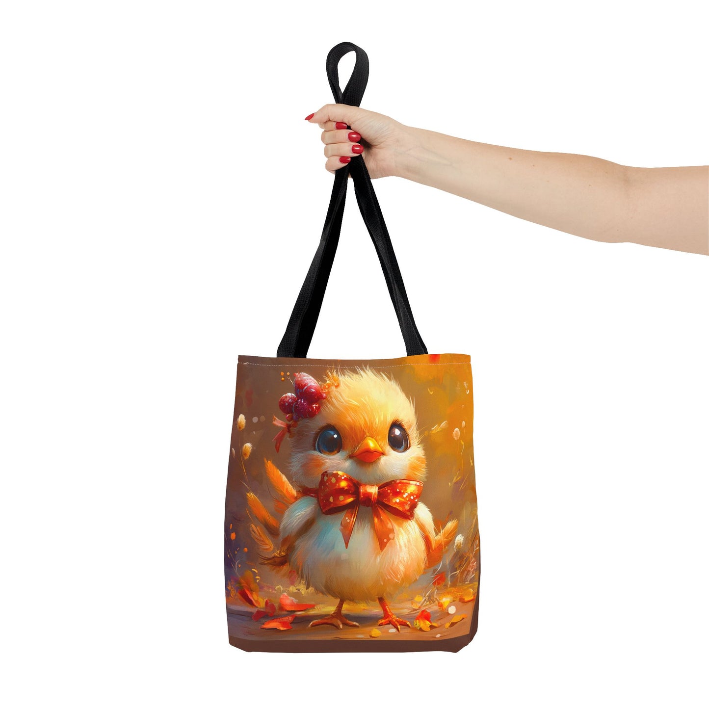 Adorable Turkey Chick Tote Bag (AOP)