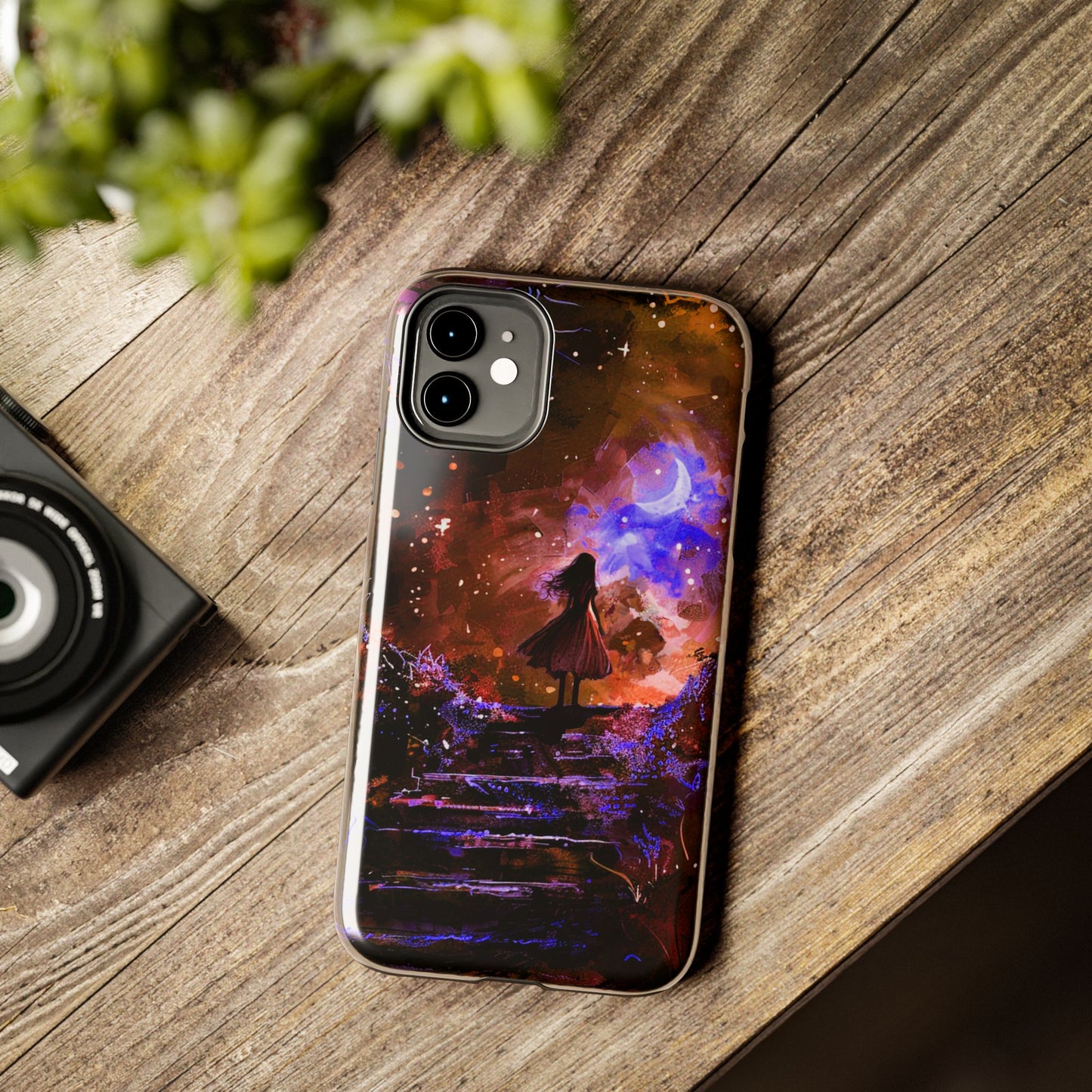iPhone Android Fantasy Girl Portal Phone Case