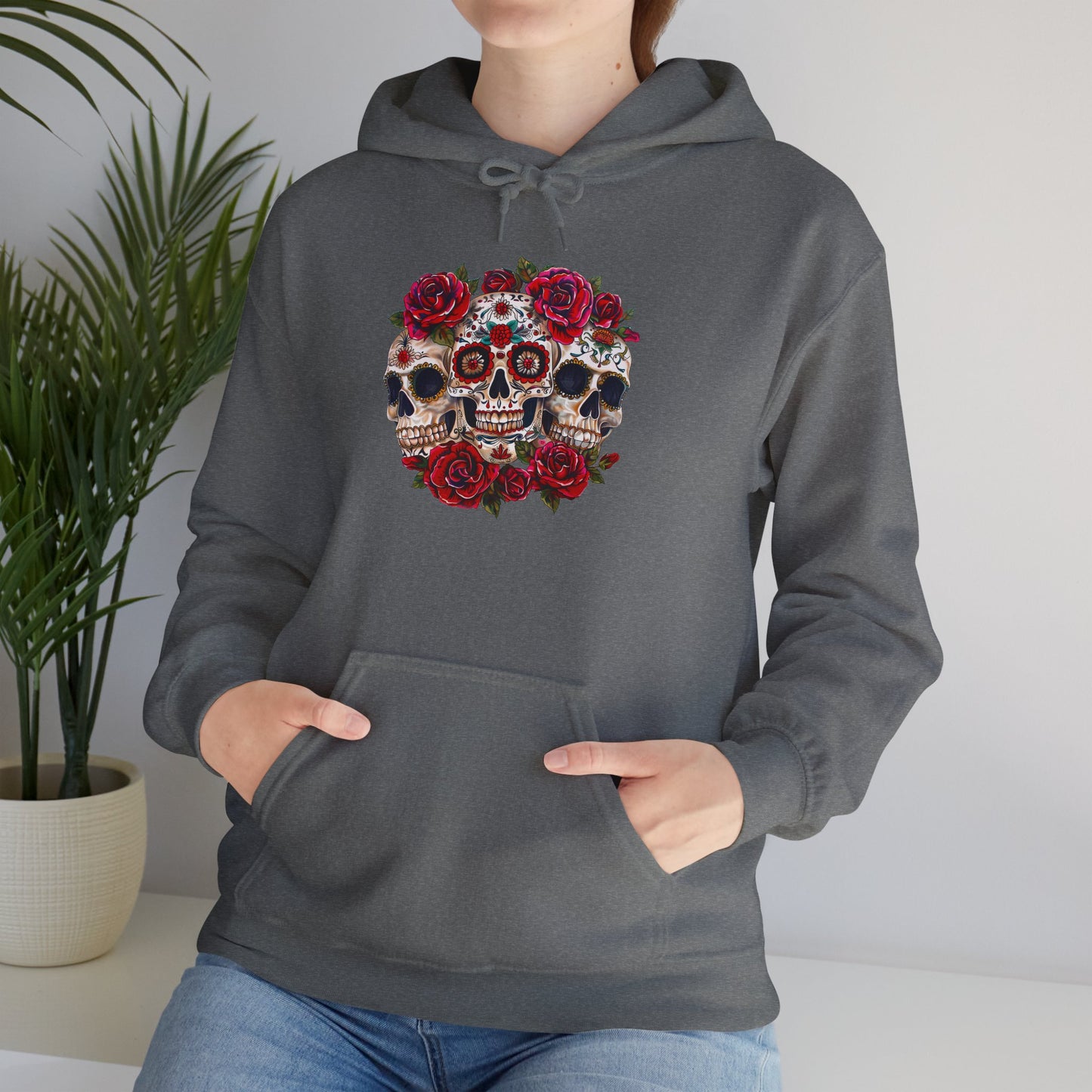 Sugar Skulls Unisex Heavy Blend™ Hooded Sweatshirt