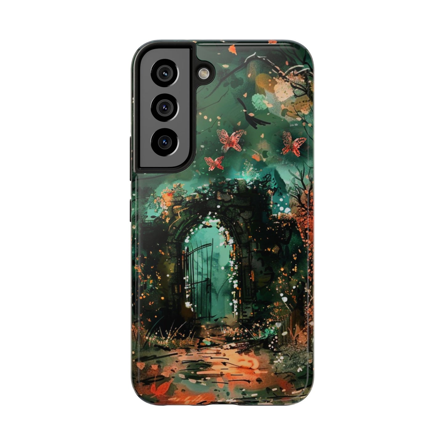 iPhone Android Lonely Ancient Fantasy Gate Phone Case