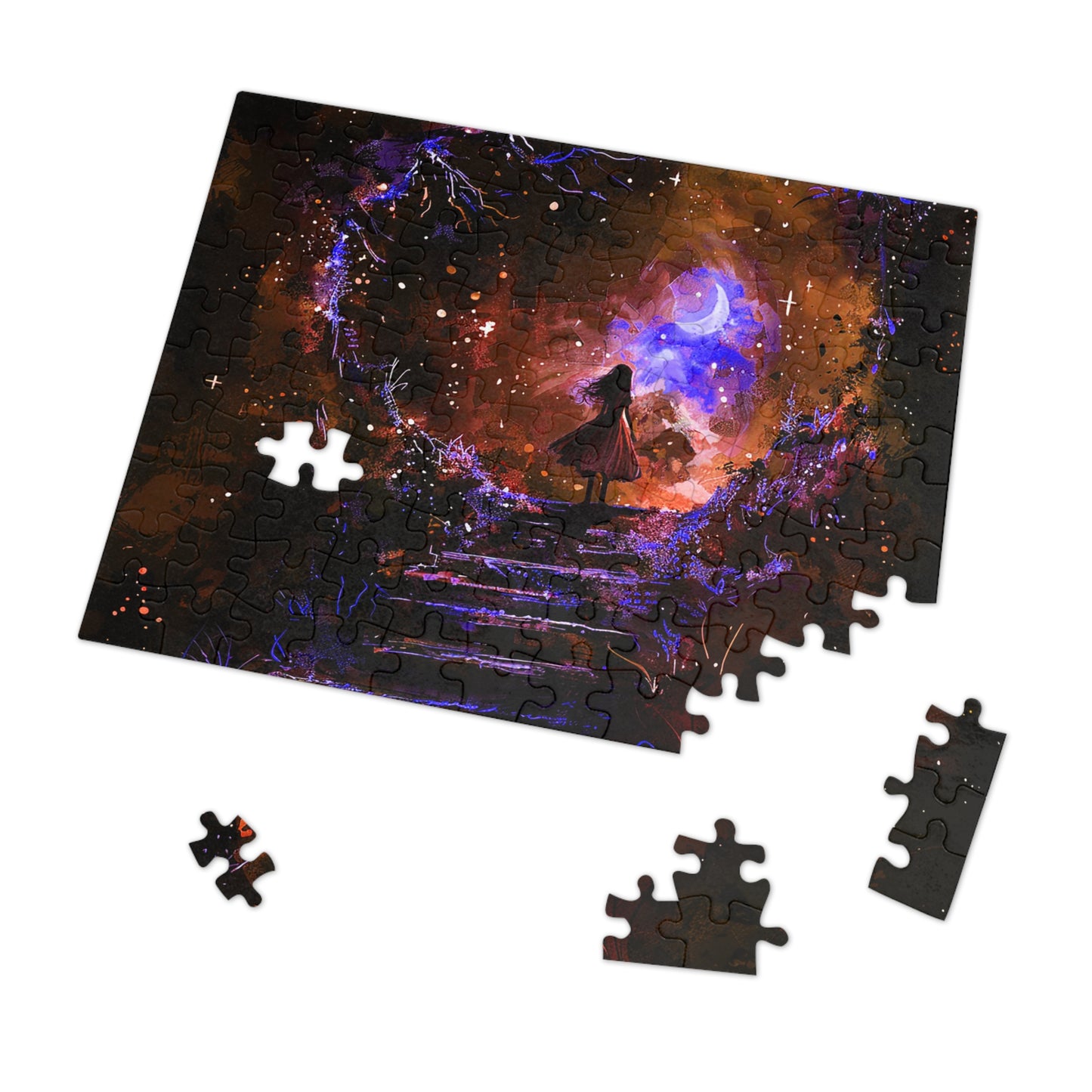 Fantasy Girl Portal Jigsaw Puzzle (30, 110, 252, 500,1000-Piece)