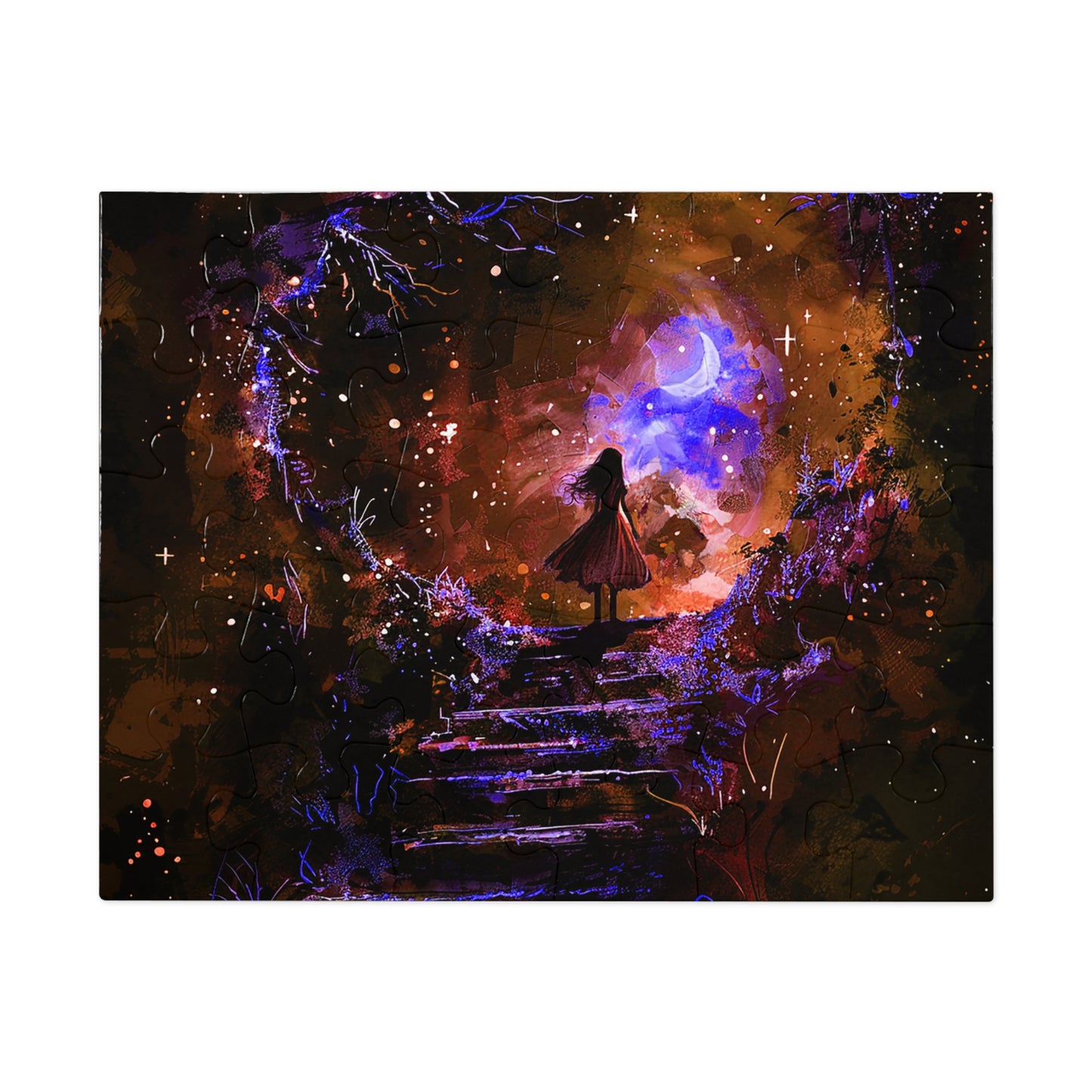 Fantasy Girl Portal Jigsaw Puzzle (30, 110, 252, 500,1000-Piece)