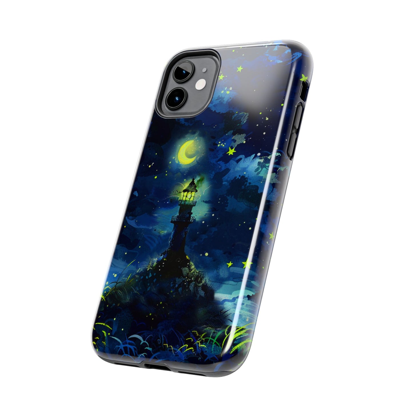 iPhone Android Moonlight Lighthouse Phone Case