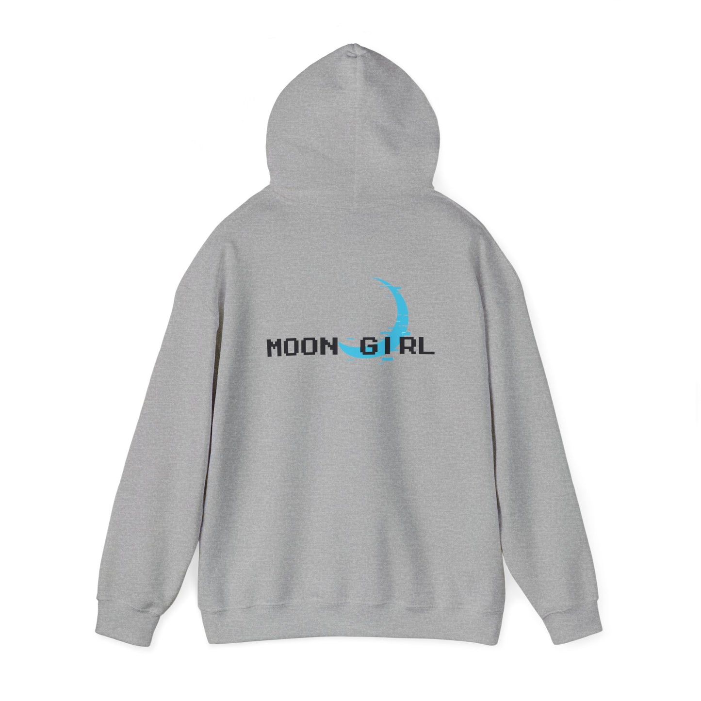 Fantasy Moon Girl Torchbearer Unisex Heavy Blend™ Hooded Sweatshirt