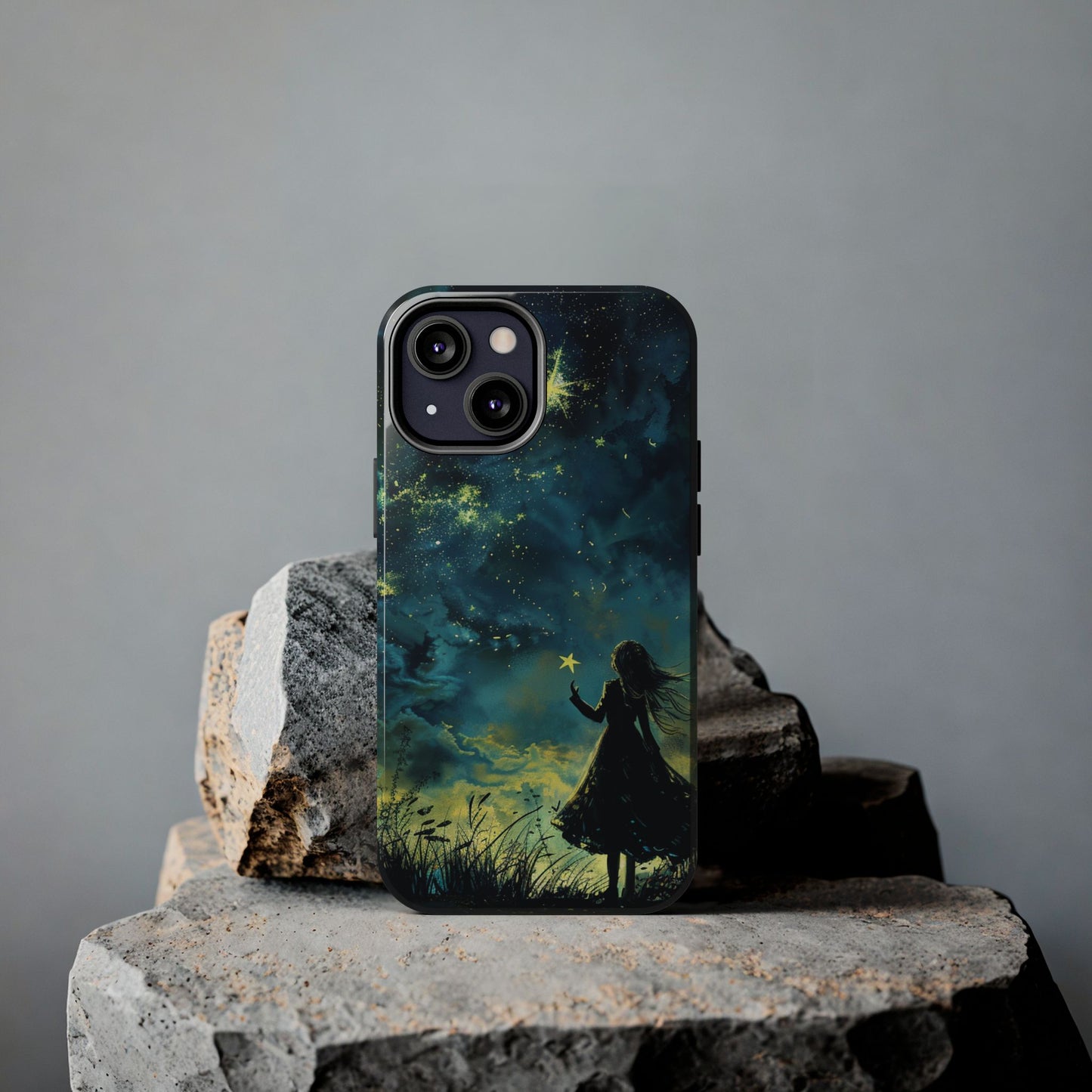 iPhone Android Wishing Star Girl Phone Case