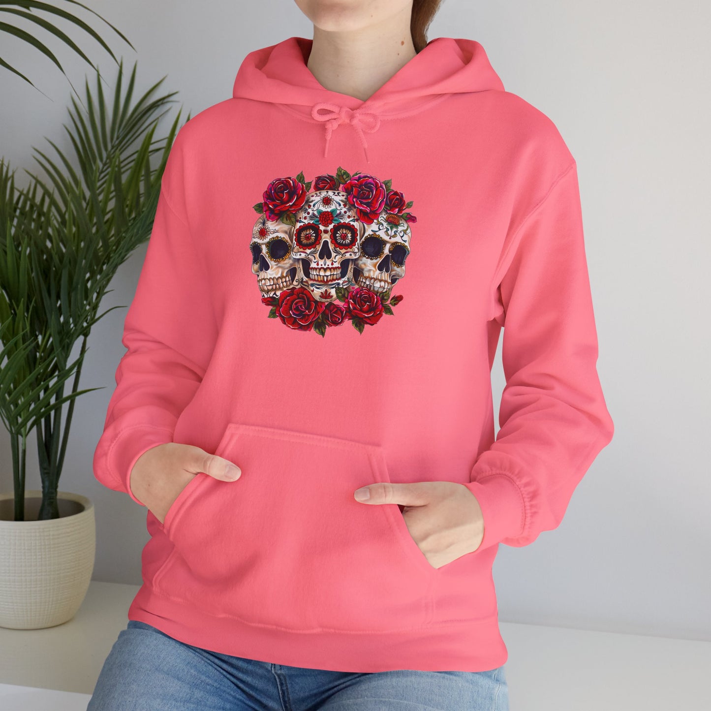 Sugar Skulls Unisex Heavy Blend™ Hooded Sweatshirt