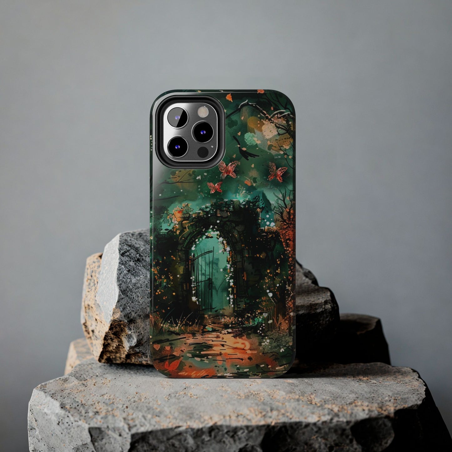 iPhone Android Lonely Ancient Fantasy Gate Phone Case