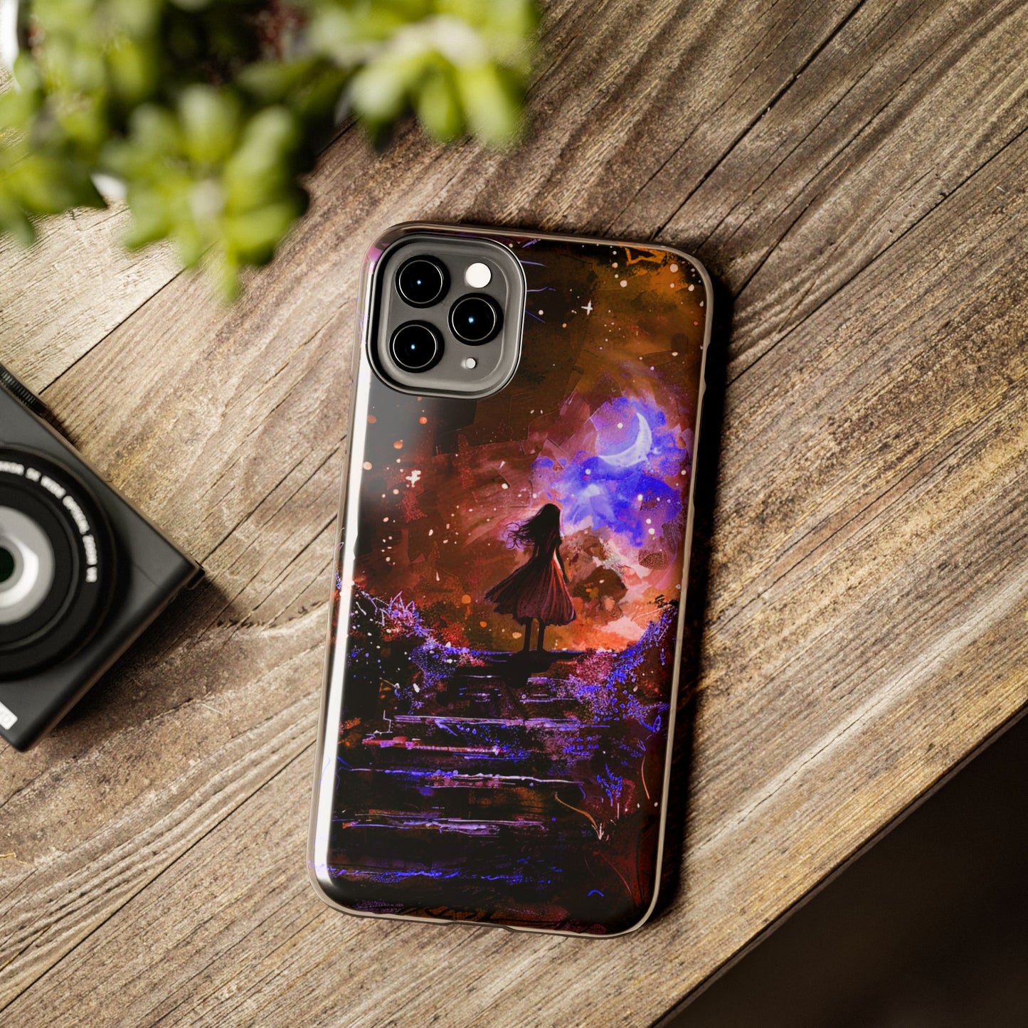 iPhone Android Fantasy Girl Portal Phone Case