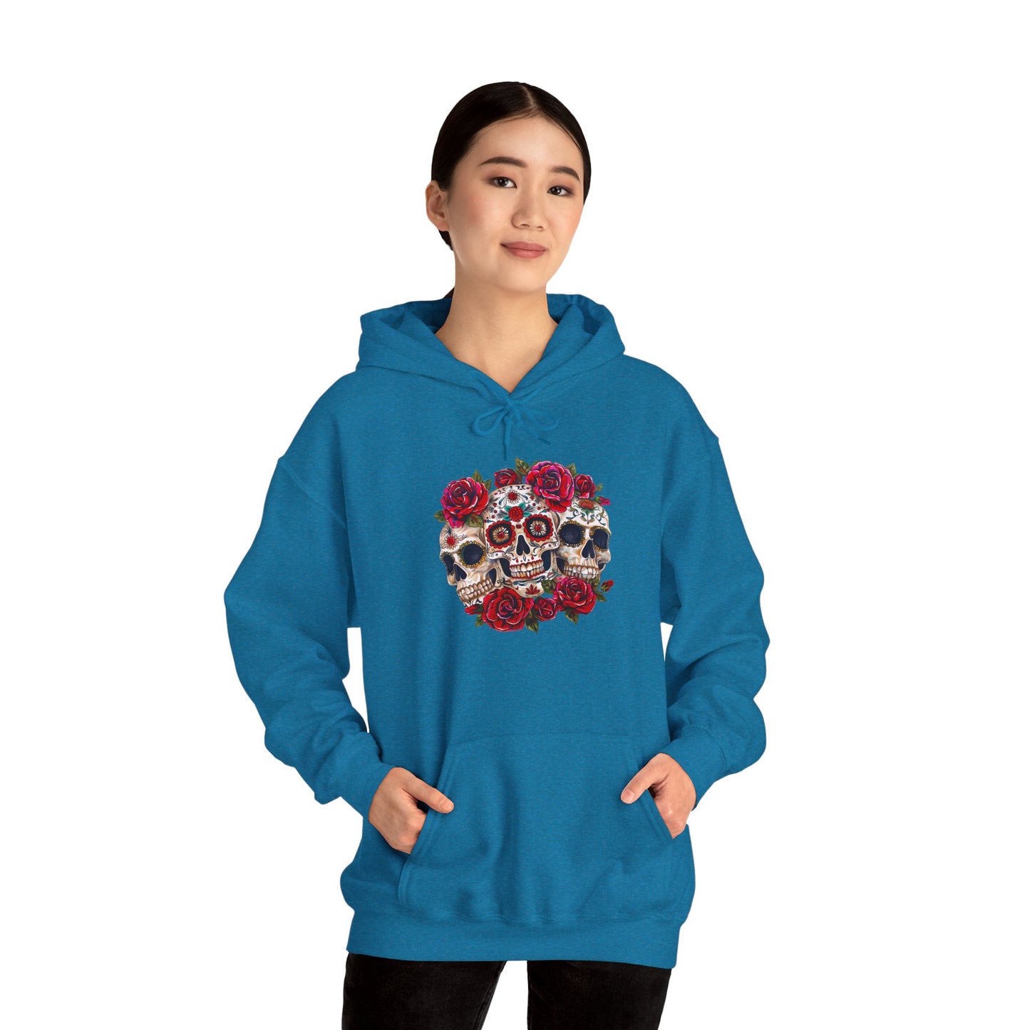 Sugar Skulls Unisex Heavy Blend™ Hooded Sweatshirt