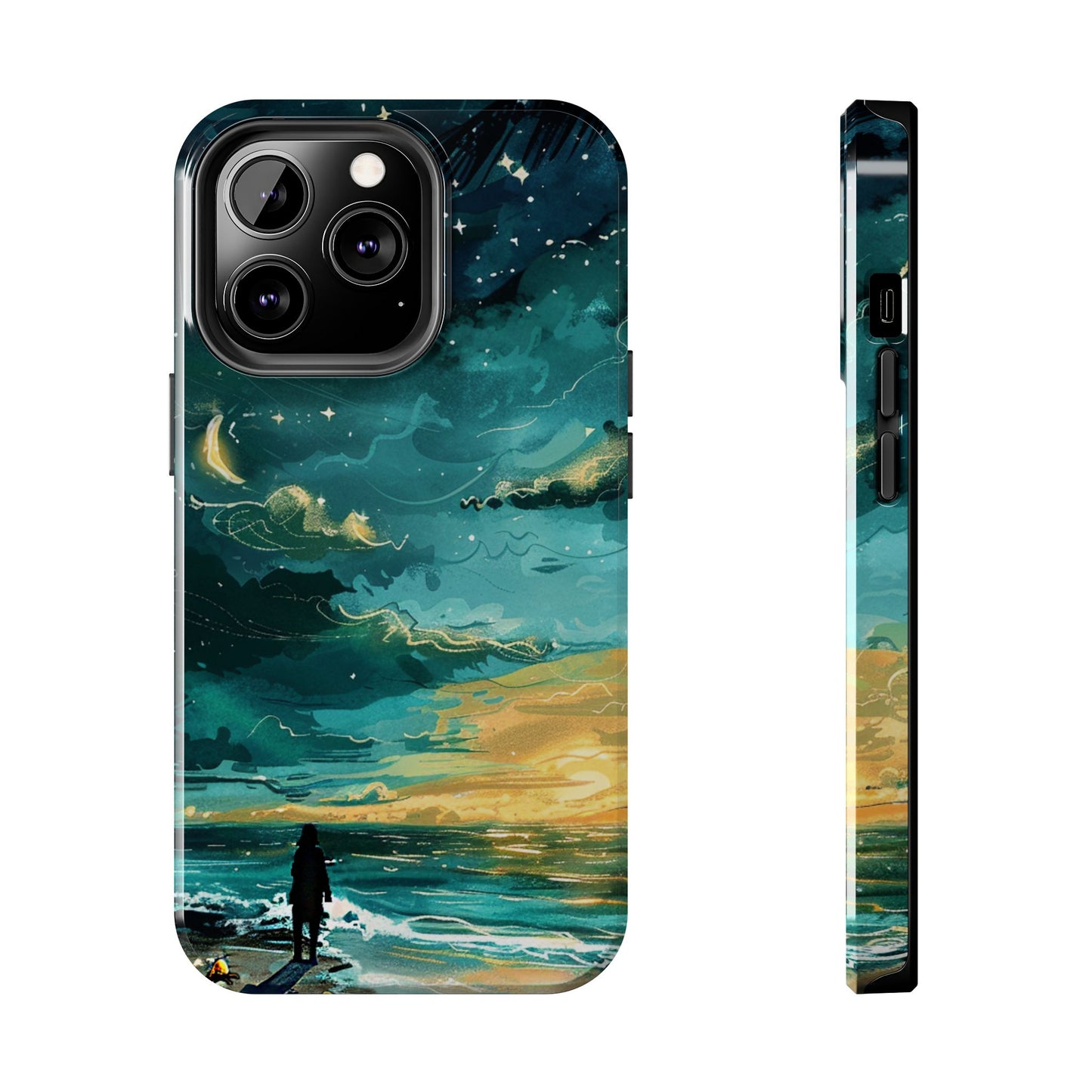 iPhone Android Faraway Warm Tropical Beach Phone Case