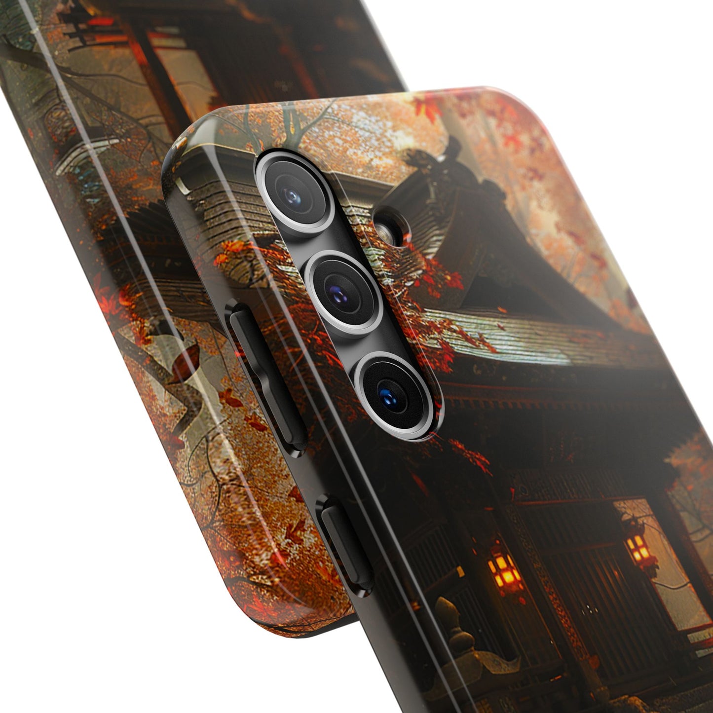 Japanese Autumn Shinto Shrine Tough Phone Case