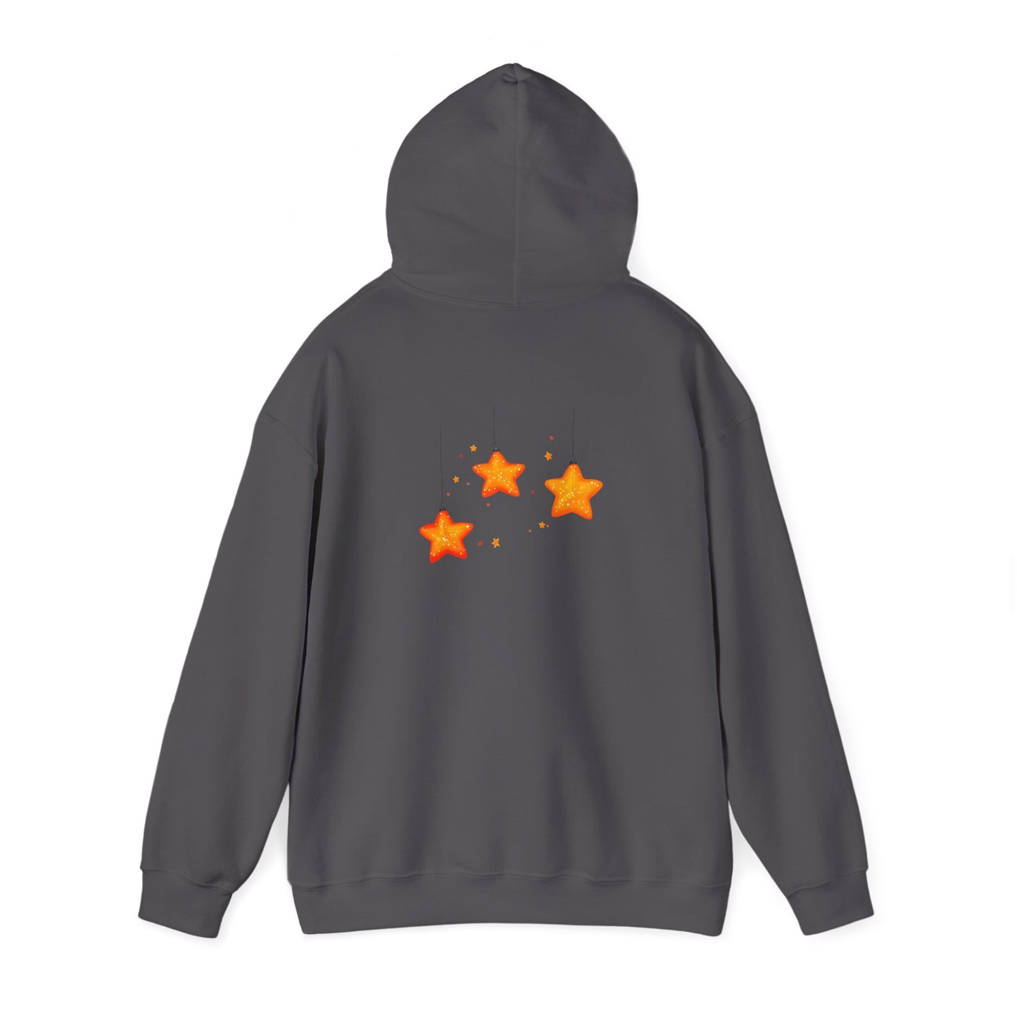 Cute Christmas Starry Ornaments Girl Unisex Heavy Blend™ Hooded Sweatshirt