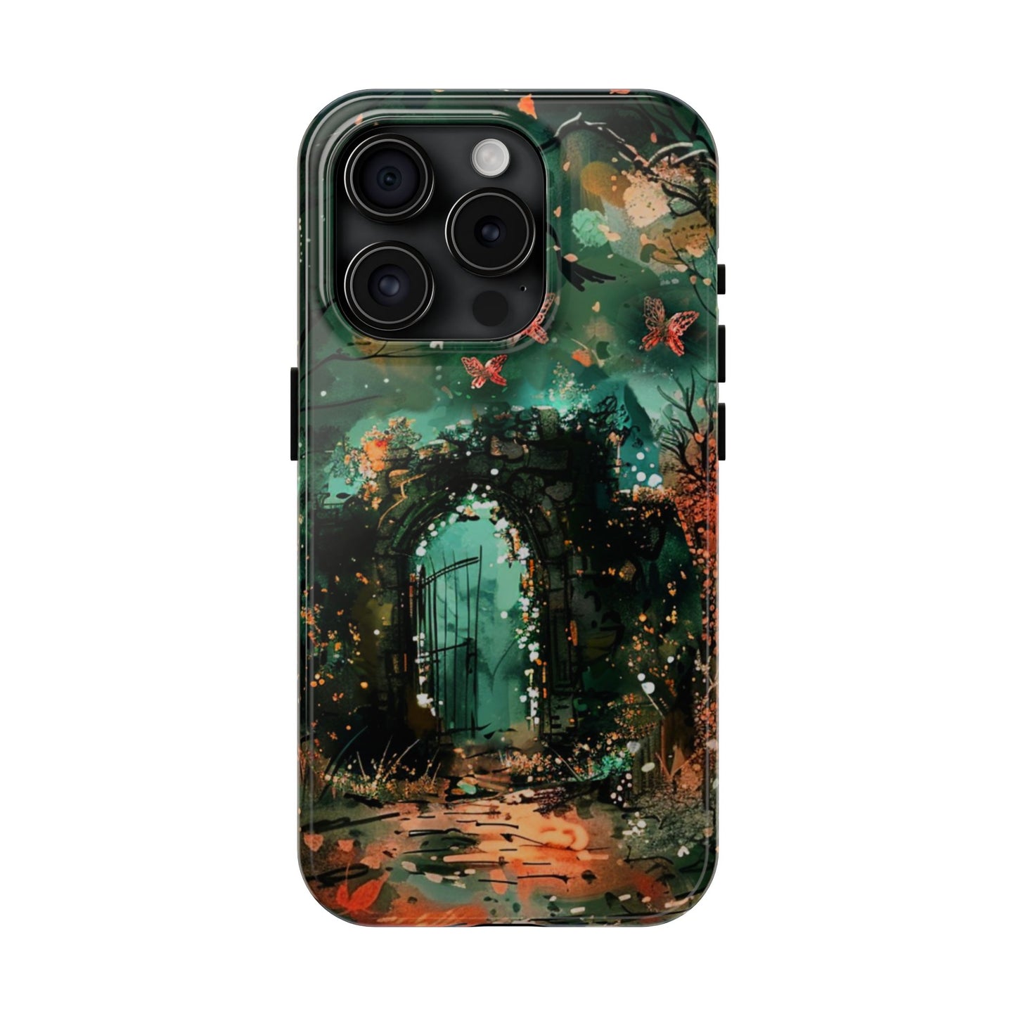 iPhone Android Lonely Ancient Fantasy Gate Phone Case