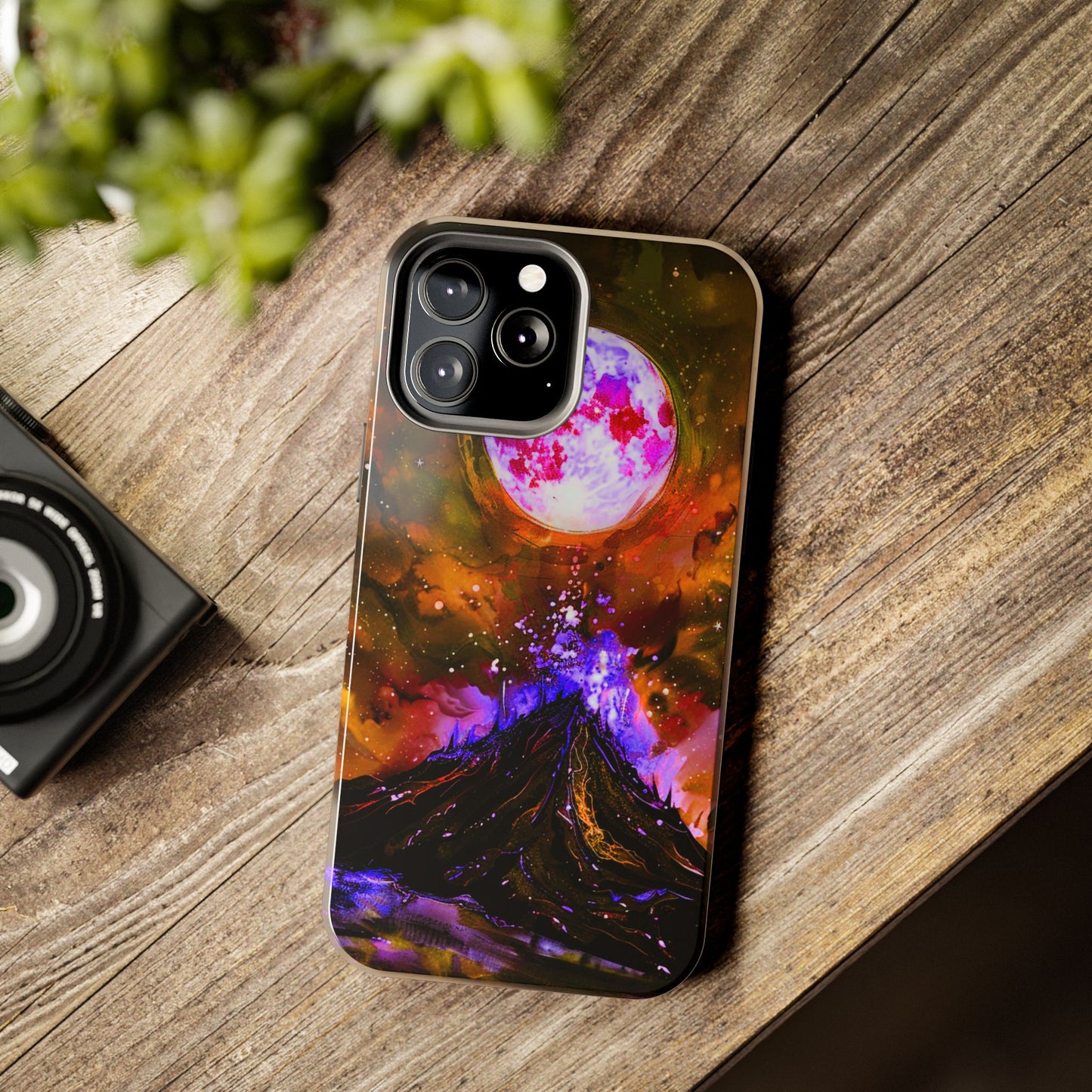 iPhone Android The Mystical Volcano Phone Case