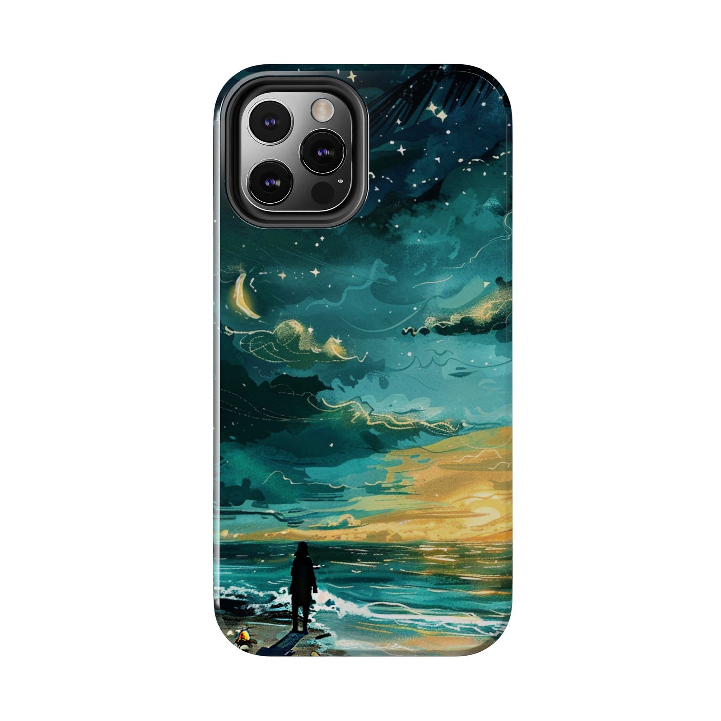 iPhone Android Faraway Warm Tropical Beach Phone Case