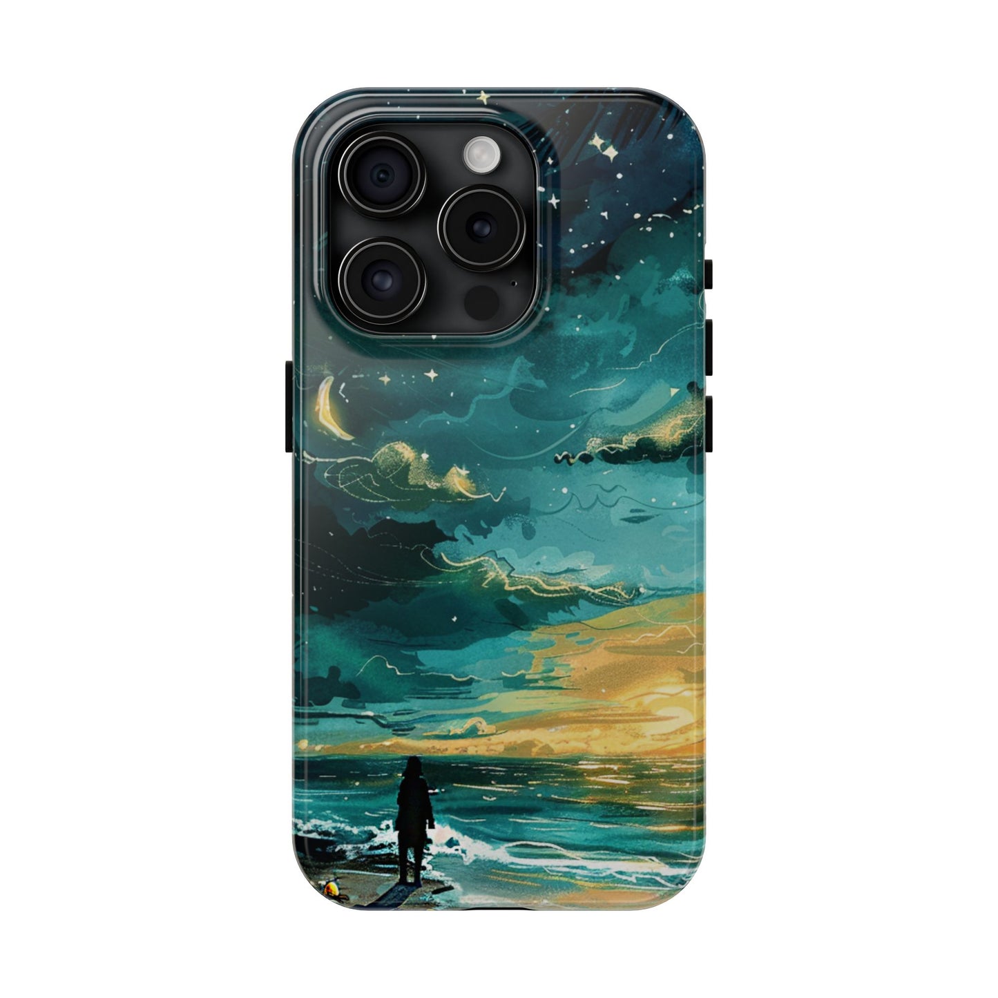 iPhone Android Faraway Warm Tropical Beach Phone Case