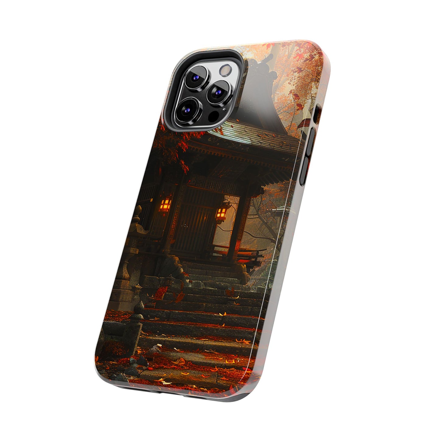 Japanese Autumn Shinto Shrine Tough Phone Case