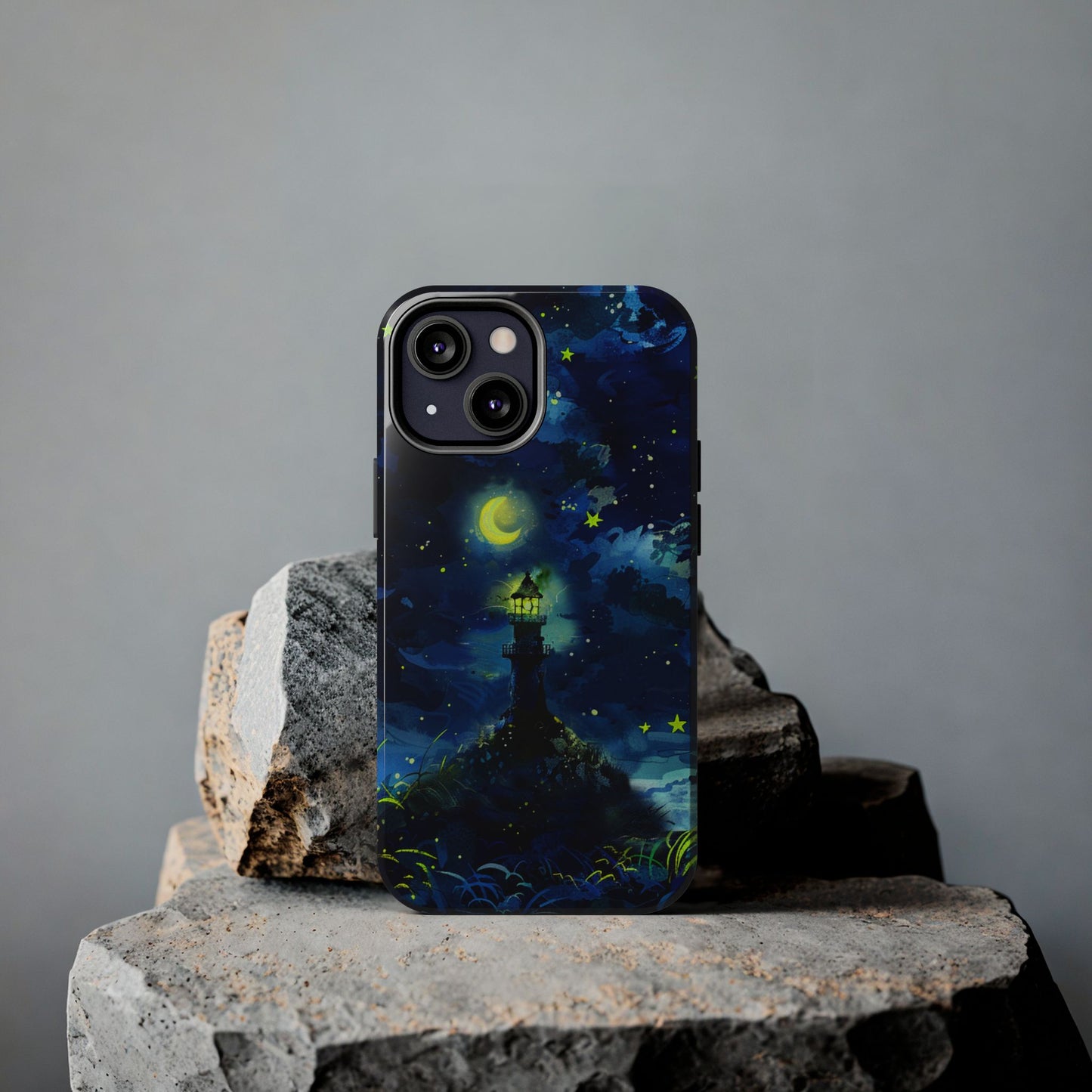iPhone Android Moonlight Lighthouse Phone Case