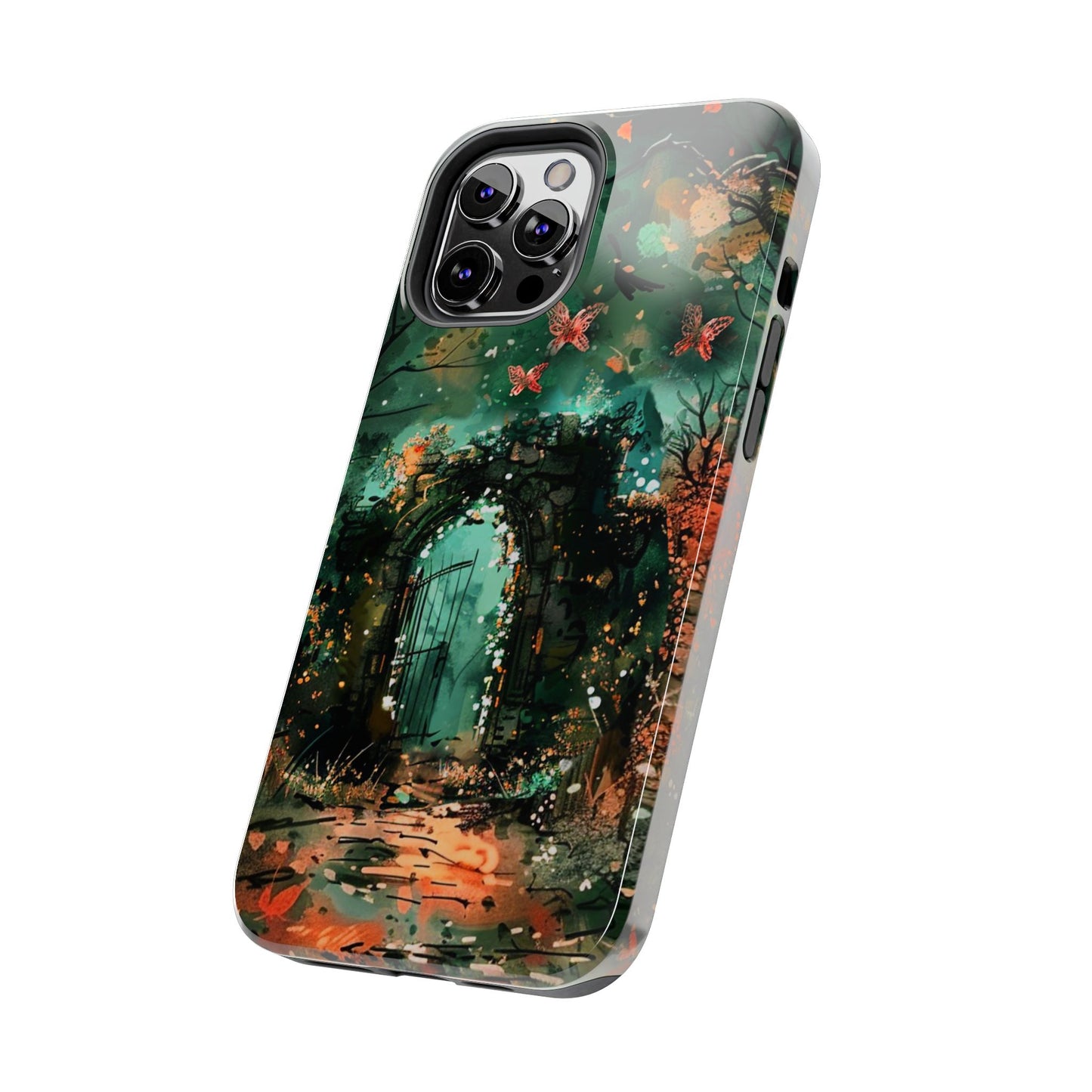 iPhone Android Lonely Ancient Fantasy Gate Phone Case