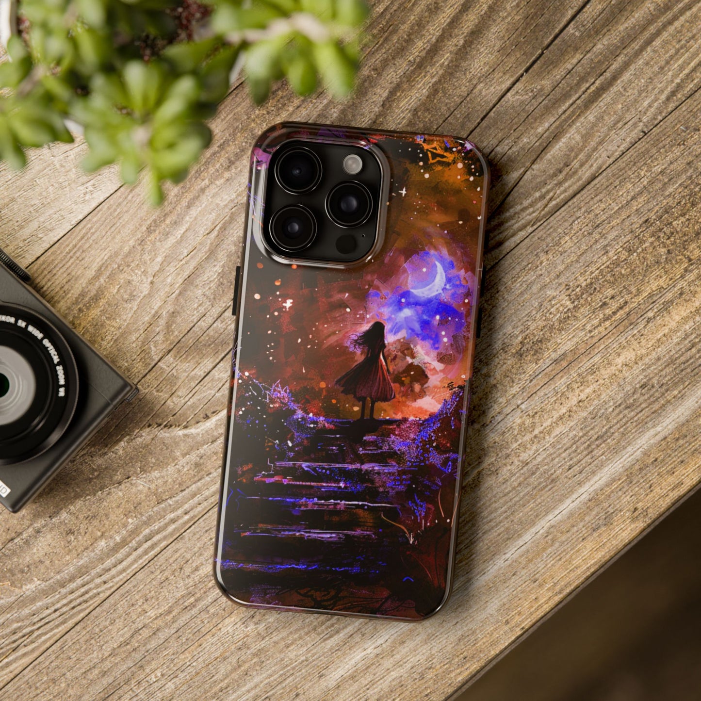 iPhone Android Fantasy Girl Portal Phone Case