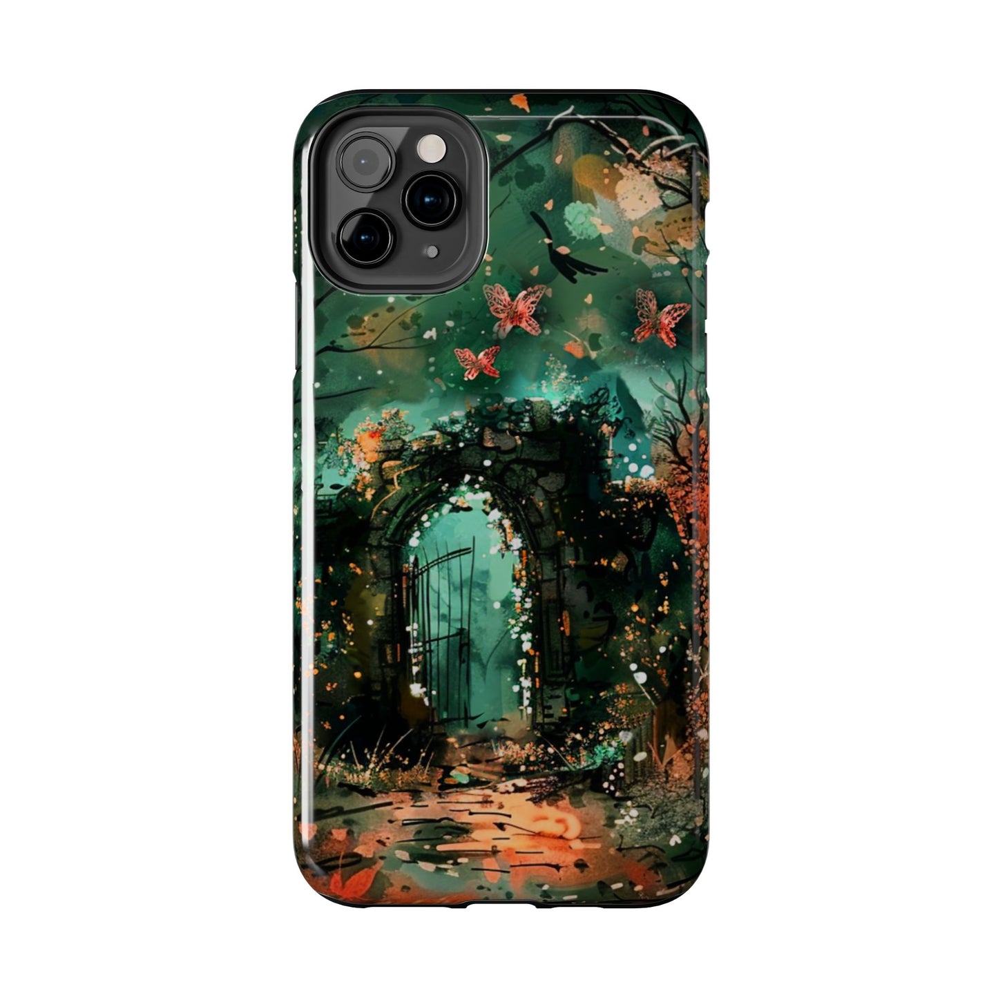 iPhone Android Lonely Ancient Fantasy Gate Phone Case