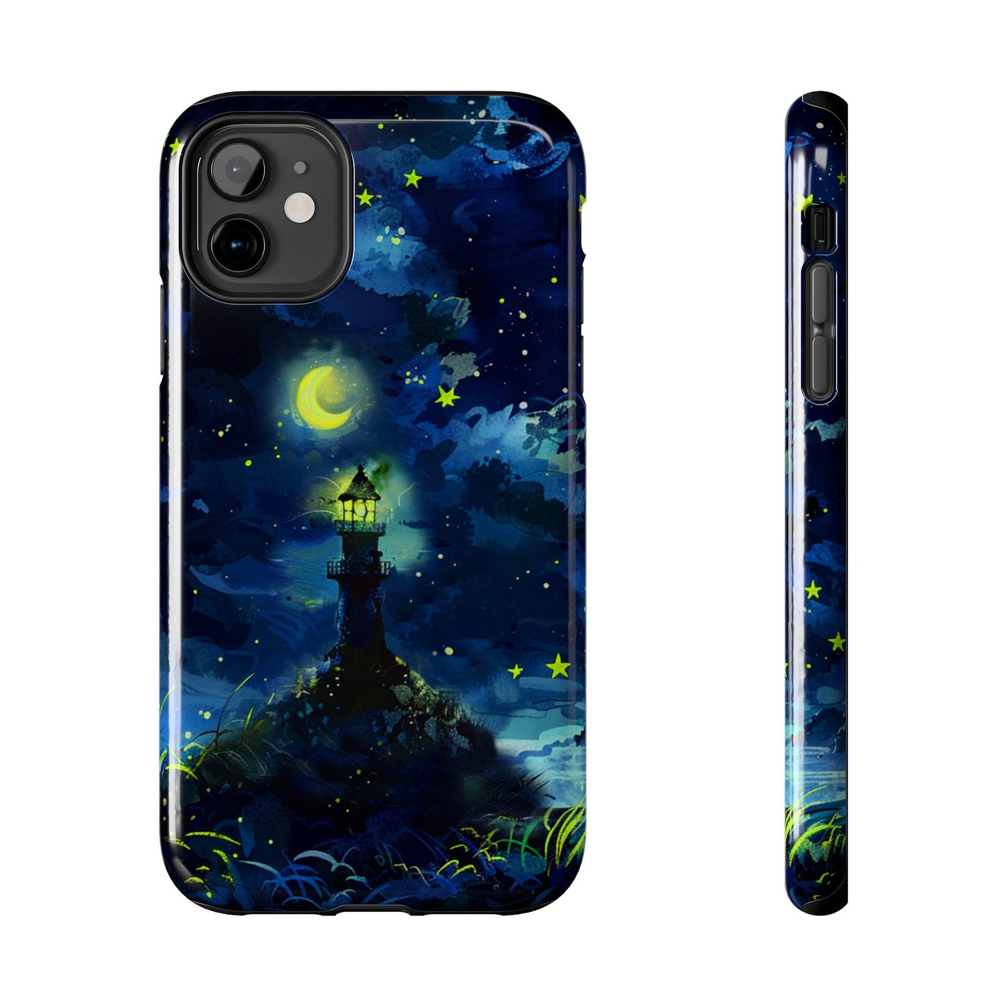 iPhone Android Moonlight Lighthouse Phone Case