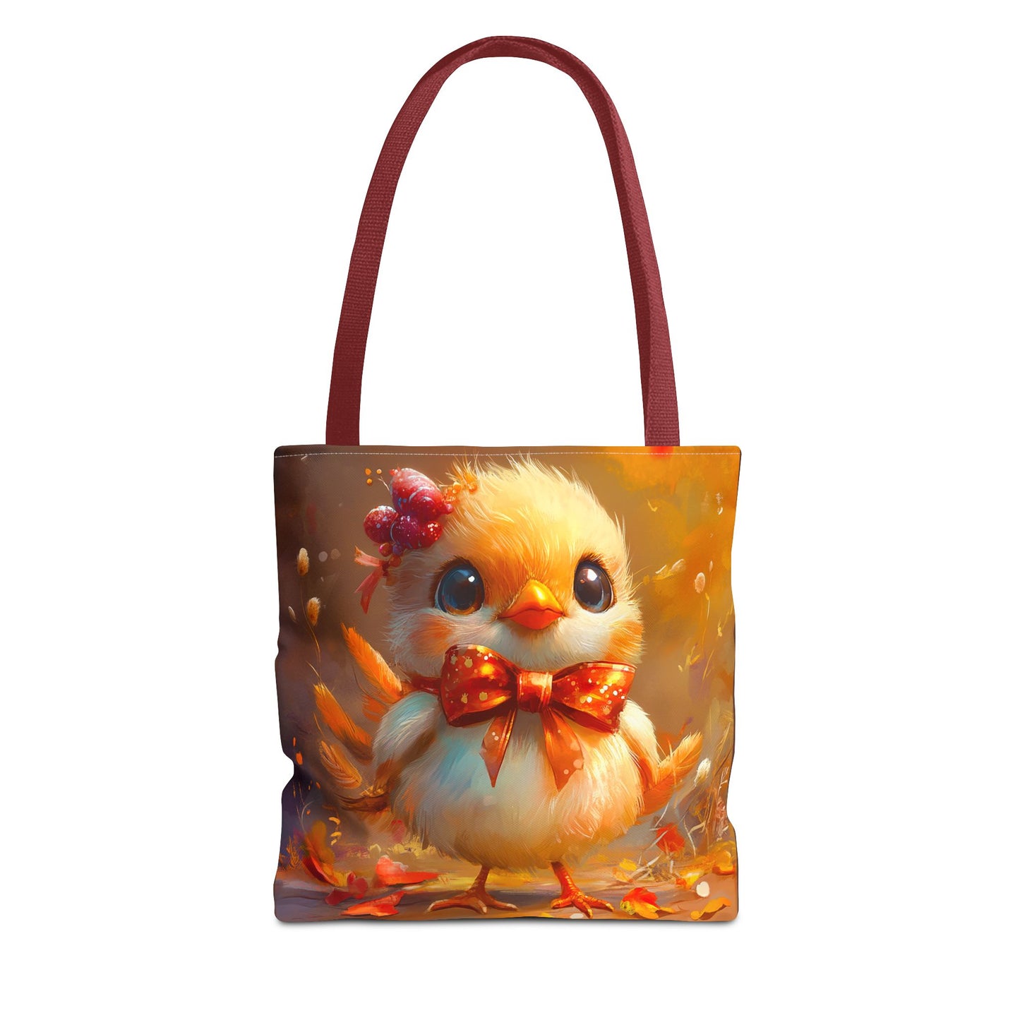 Adorable Turkey Chick Tote Bag (AOP)