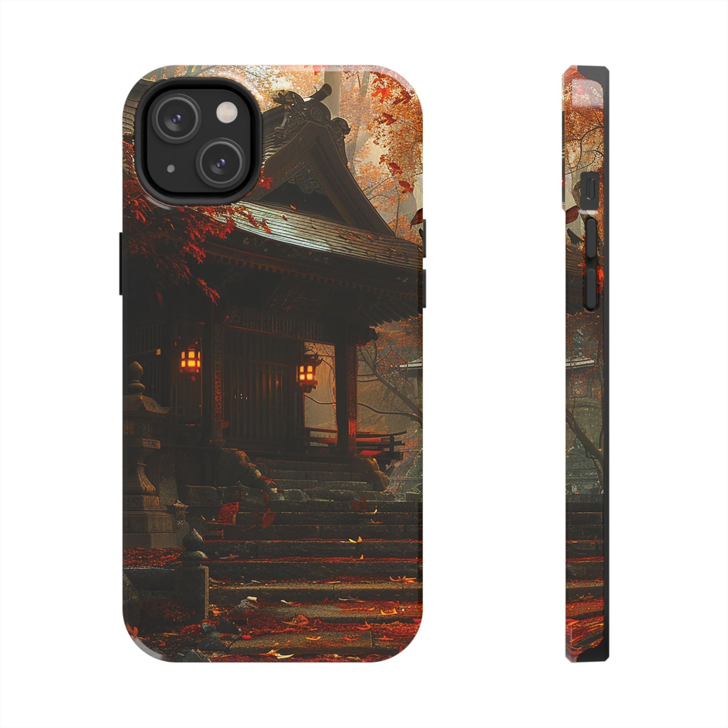 Japanese Autumn Shinto Shrine Tough Phone Case