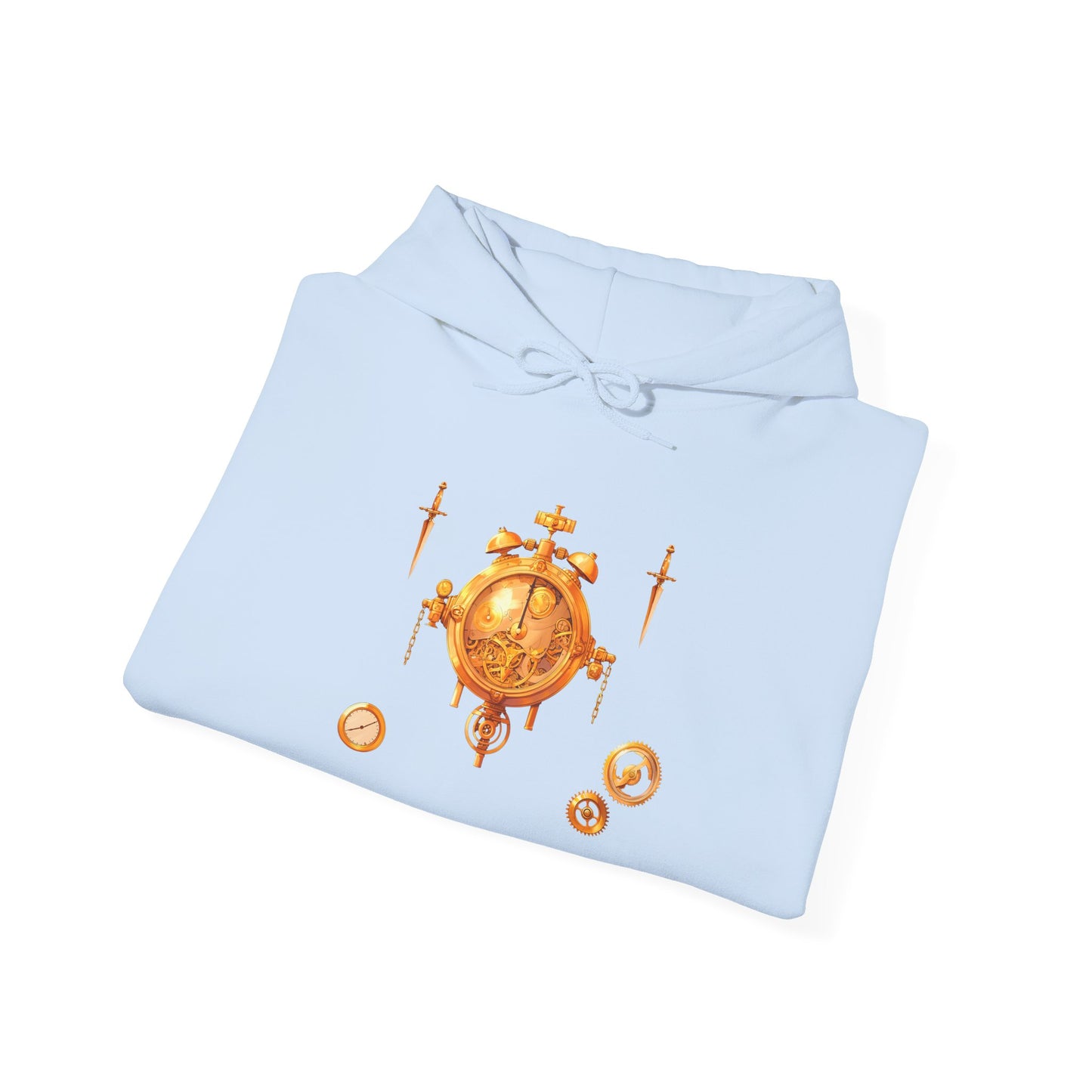 Steampunk Clocks and Gears Unisex Heavy Blend™ Hooded Sweatshirt