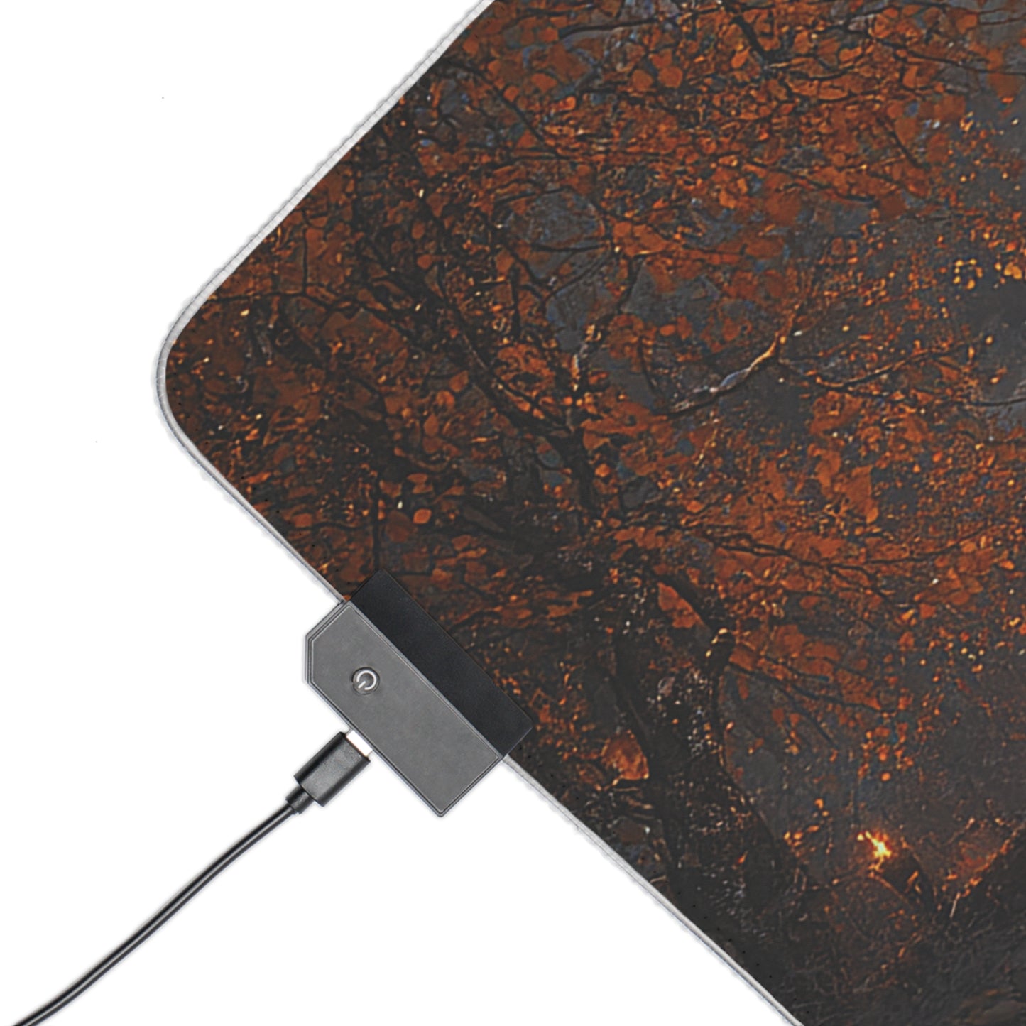 Mountain Winter Palace Hideaway LED Gaming Mouse Pad