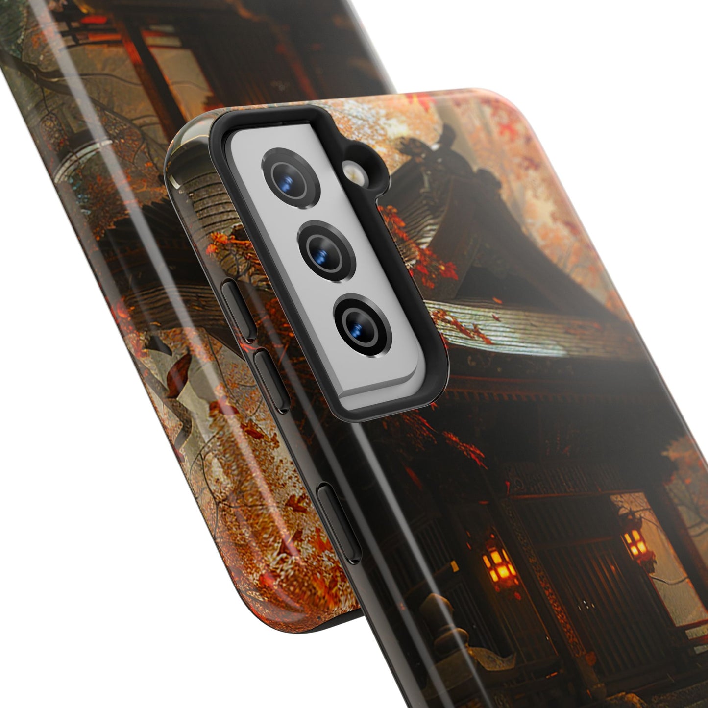 Japanese Autumn Shinto Shrine Tough Phone Case