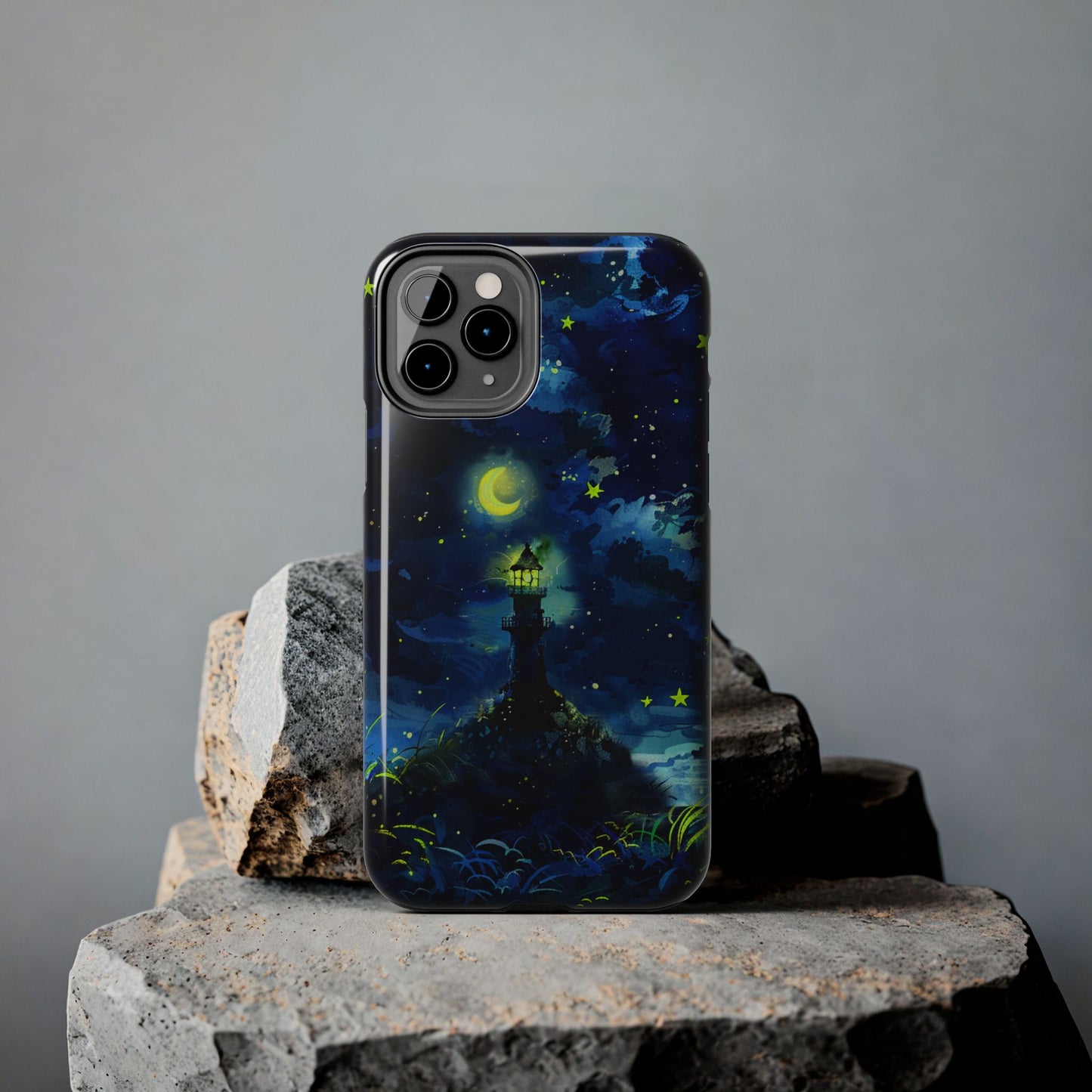 iPhone Android Moonlight Lighthouse Phone Case