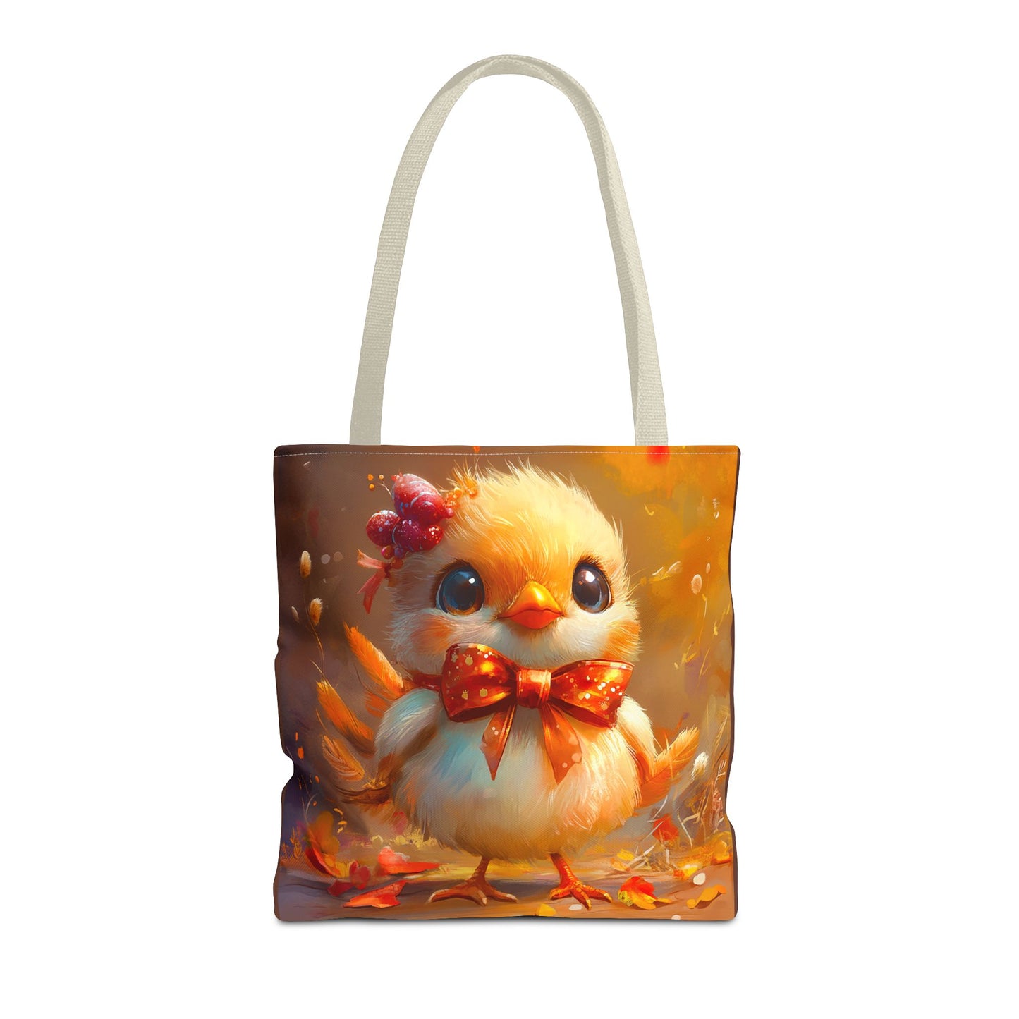 Adorable Turkey Chick Tote Bag (AOP)