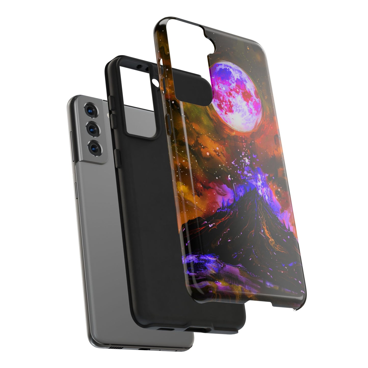 iPhone Android The Mystical Volcano Phone Case