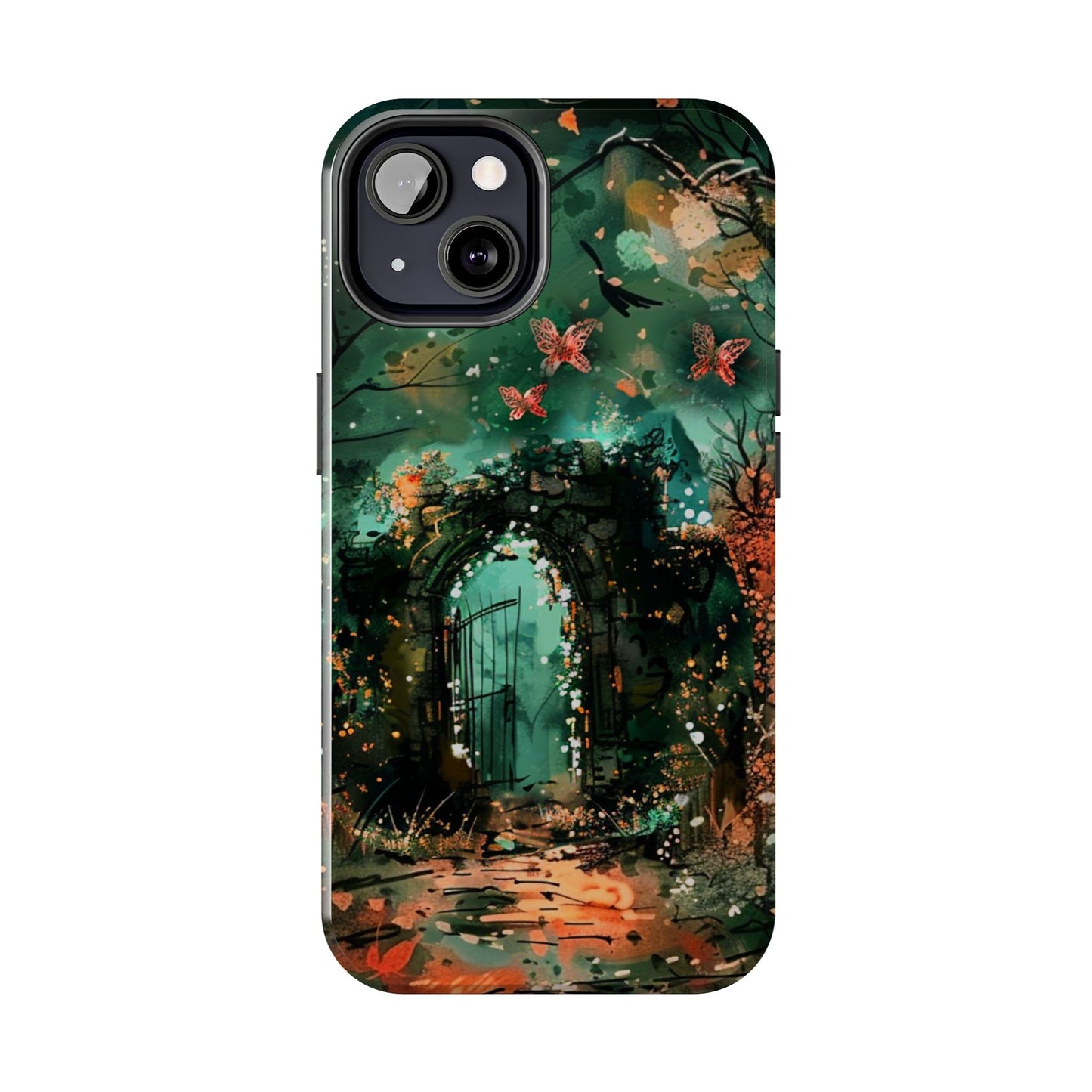iPhone Android Lonely Ancient Fantasy Gate Phone Case